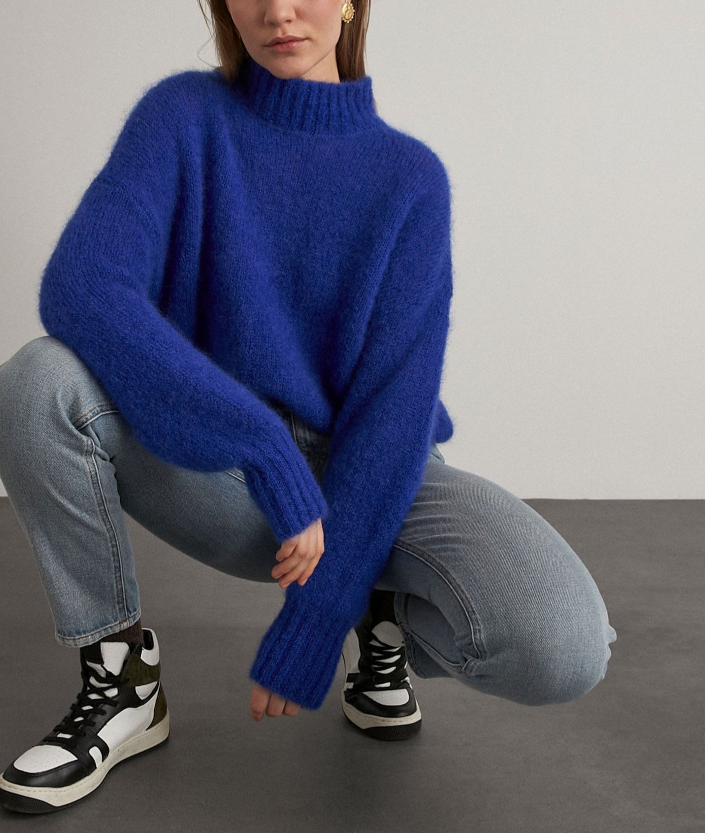 Pull en mohair Malory Faume - seconde main