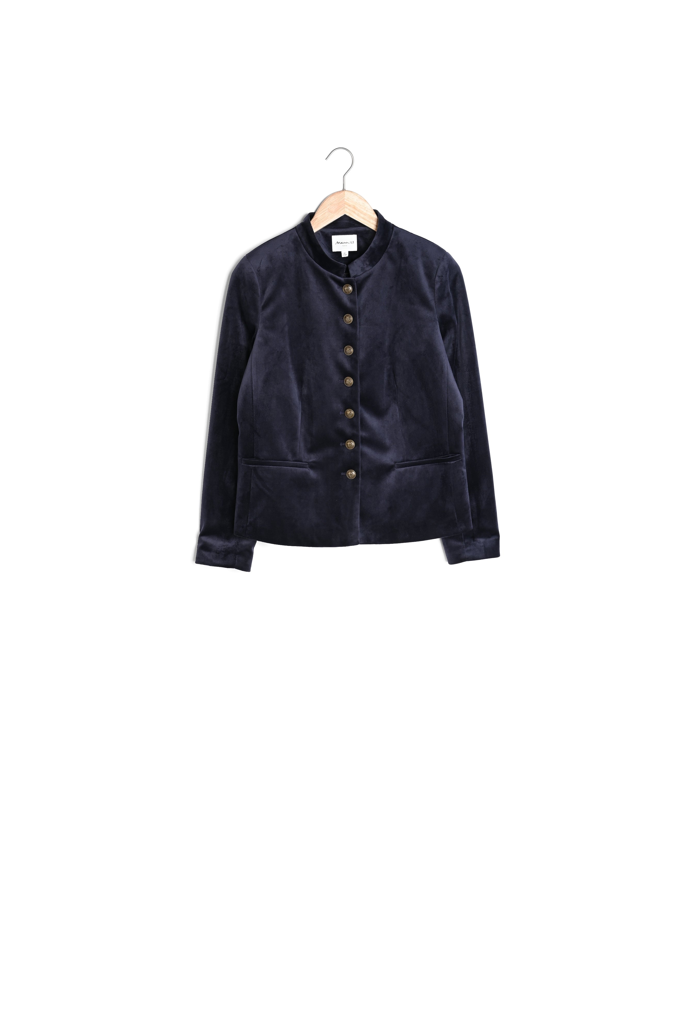 Veste en velours bleu Tang Faume - seconde main