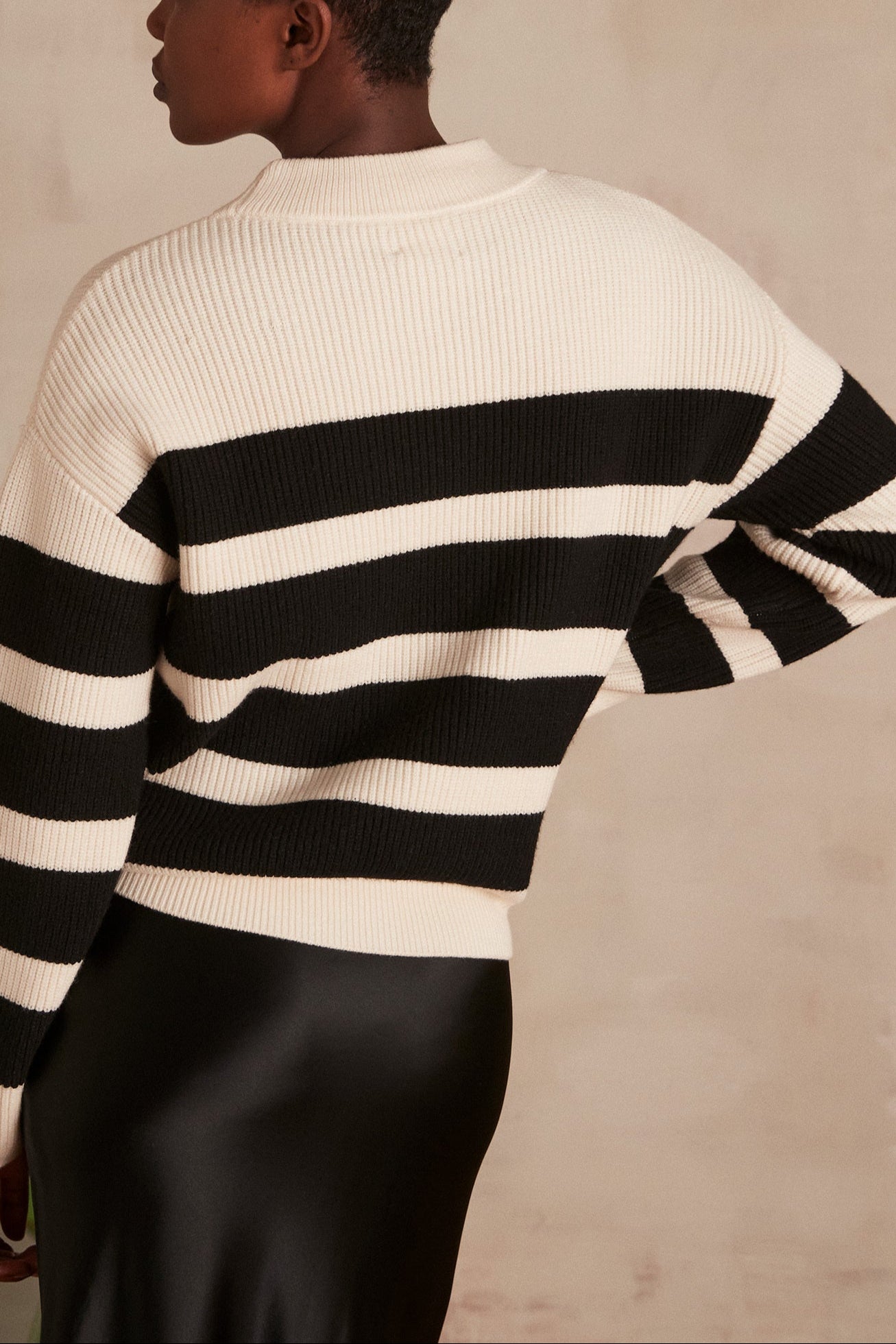 Pull marinière Laurel Faume - seconde main