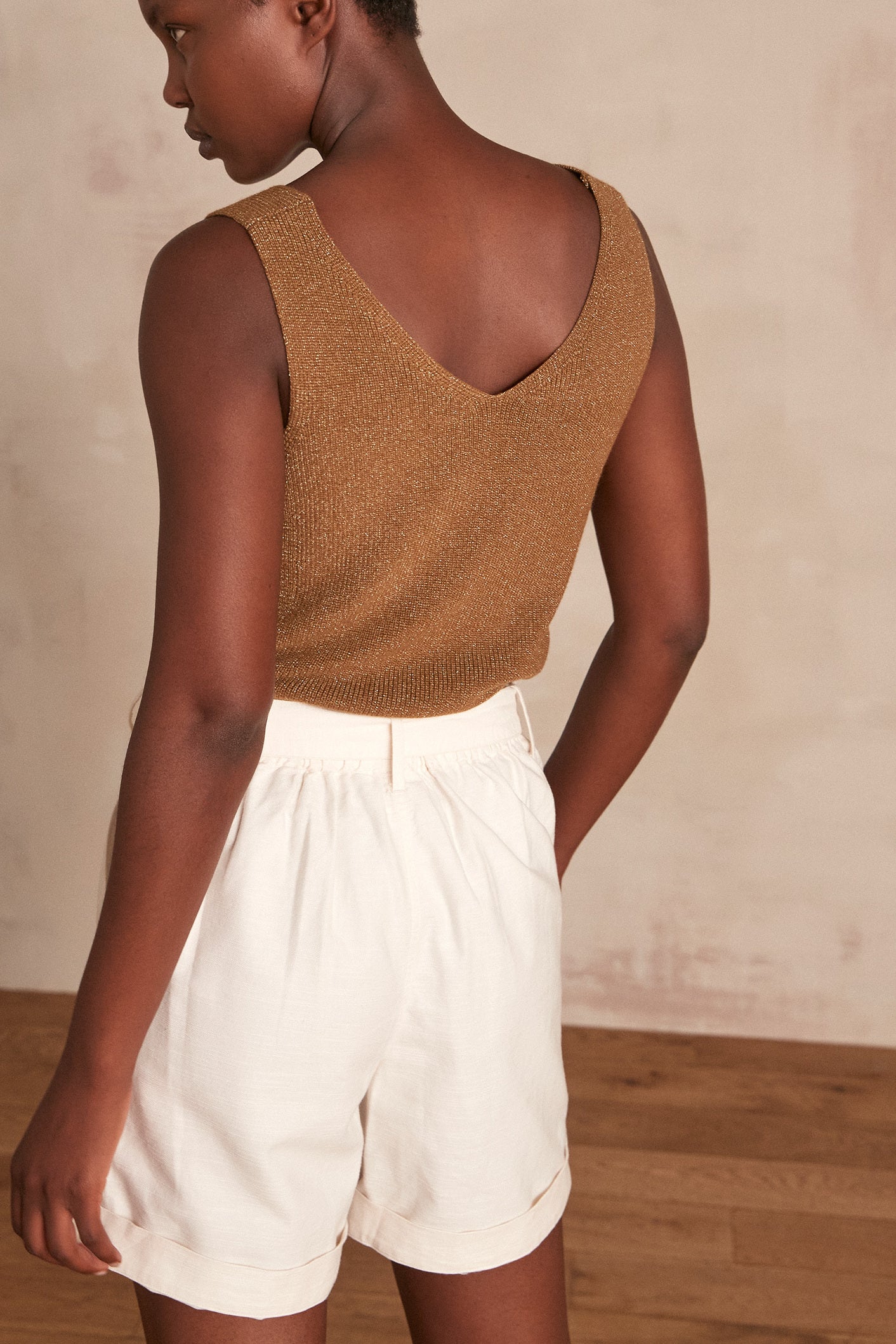 Top en maille Adrian Faume - seconde main