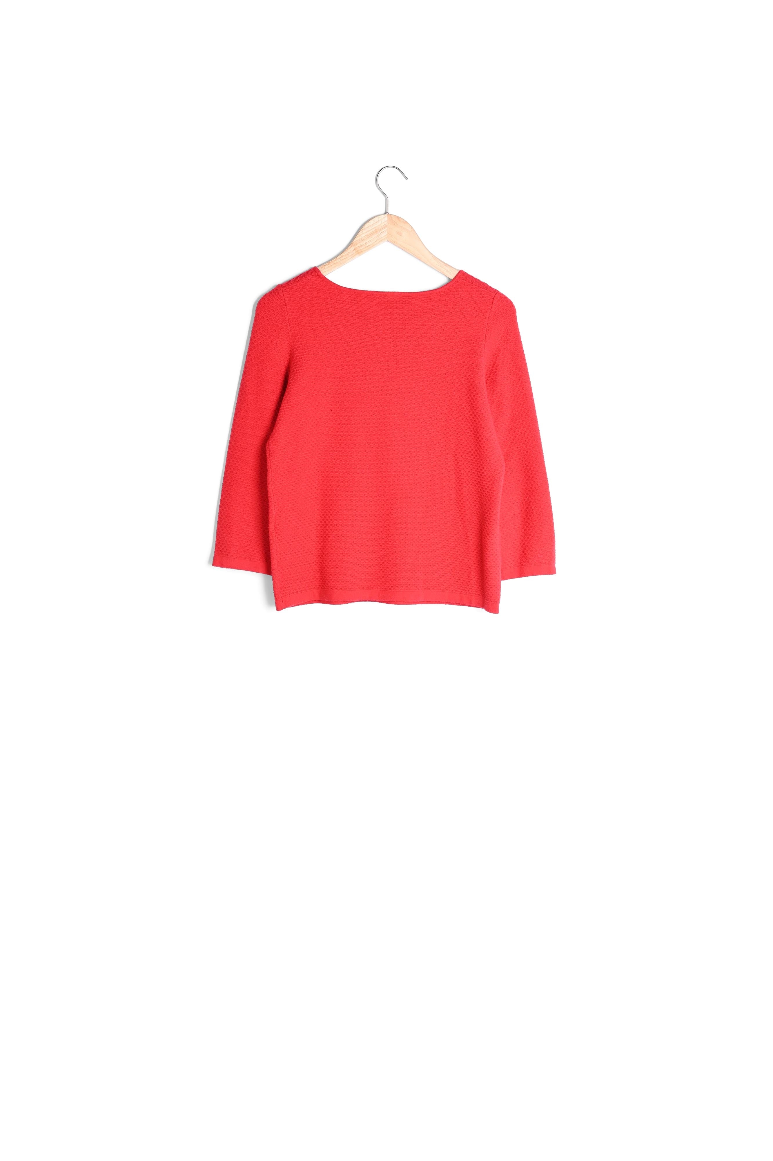 Pull grenadine col bateau Delta Faume - seconde main