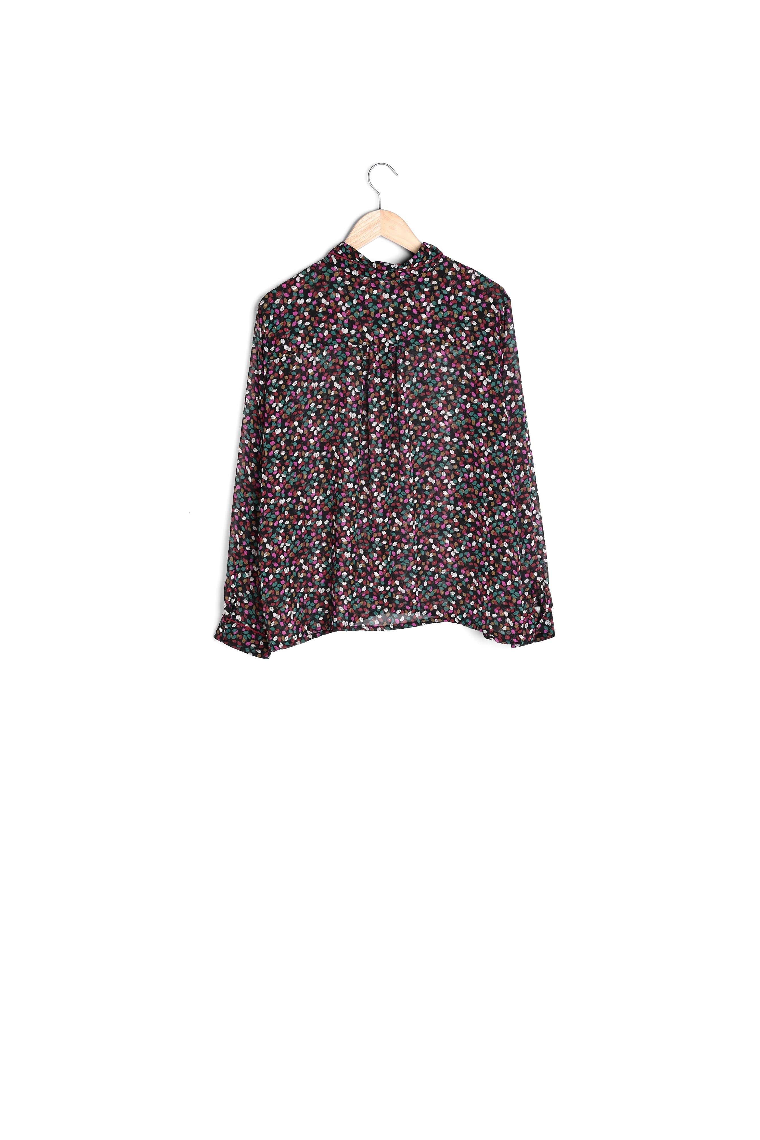 Blouse imprimé feuillage Madalina Faume - seconde main