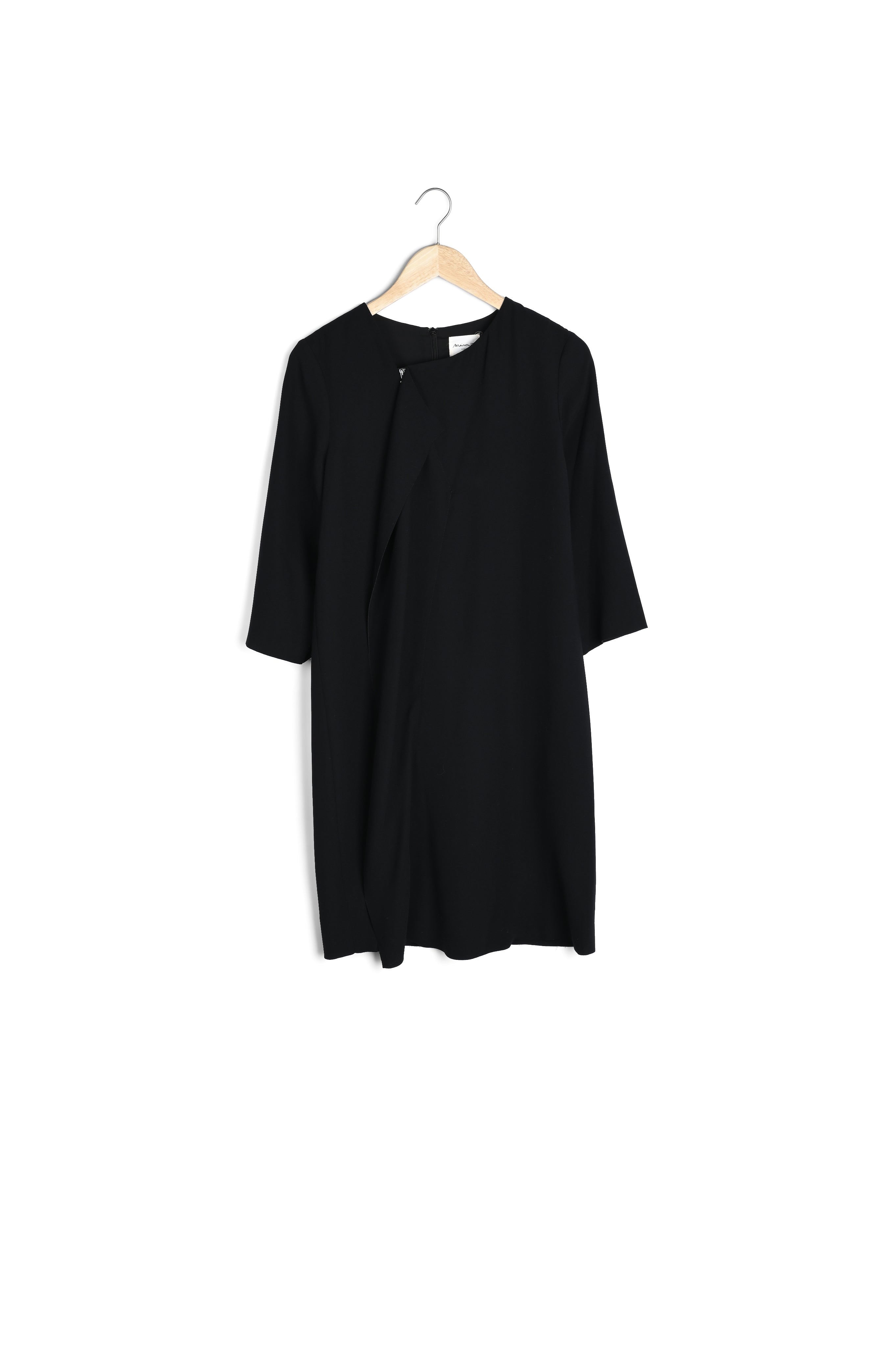 Robe noire à zip Irene Faume - seconde main