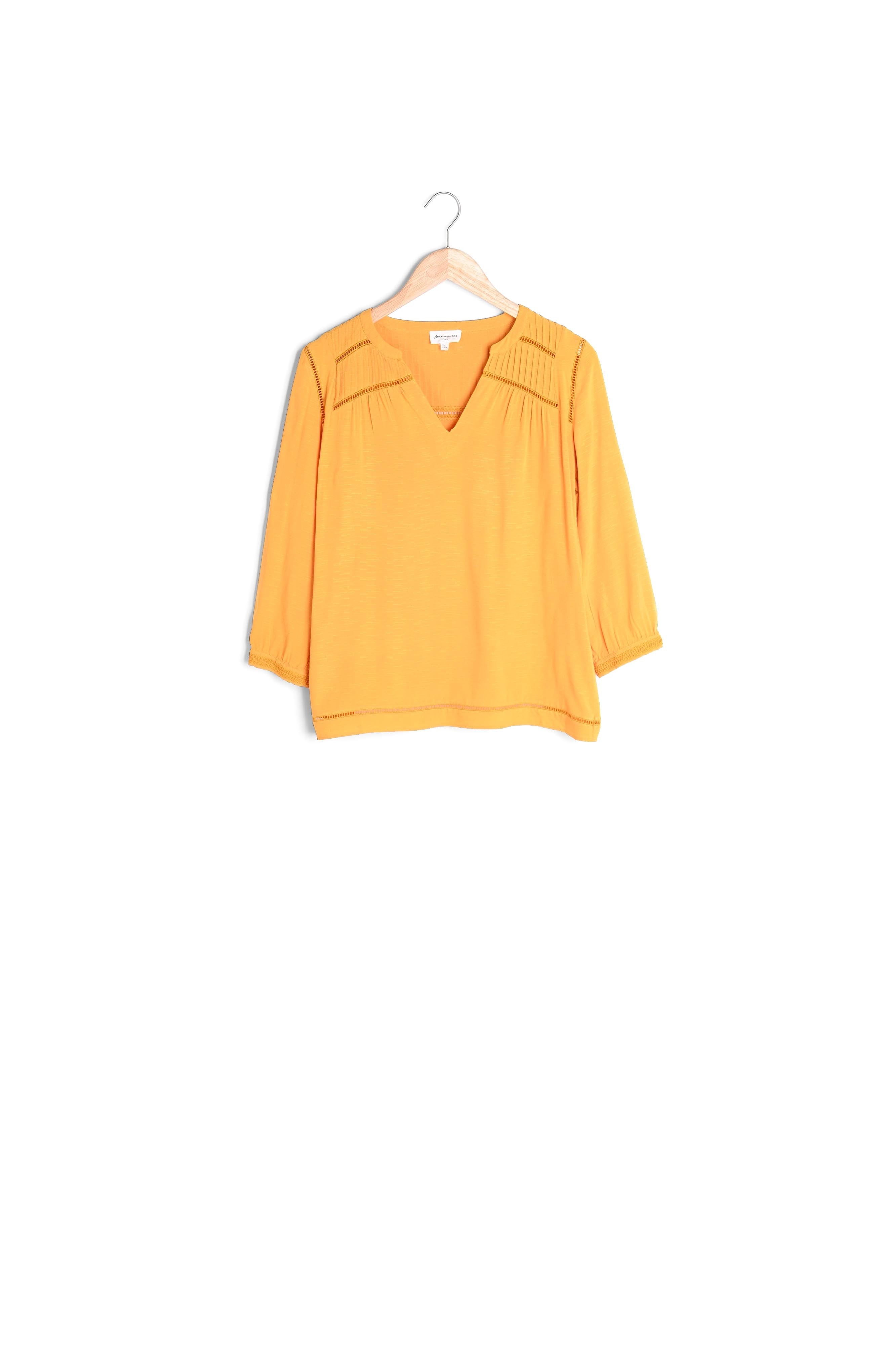 Blouse en dentelle ambre Maureen Faume - seconde main