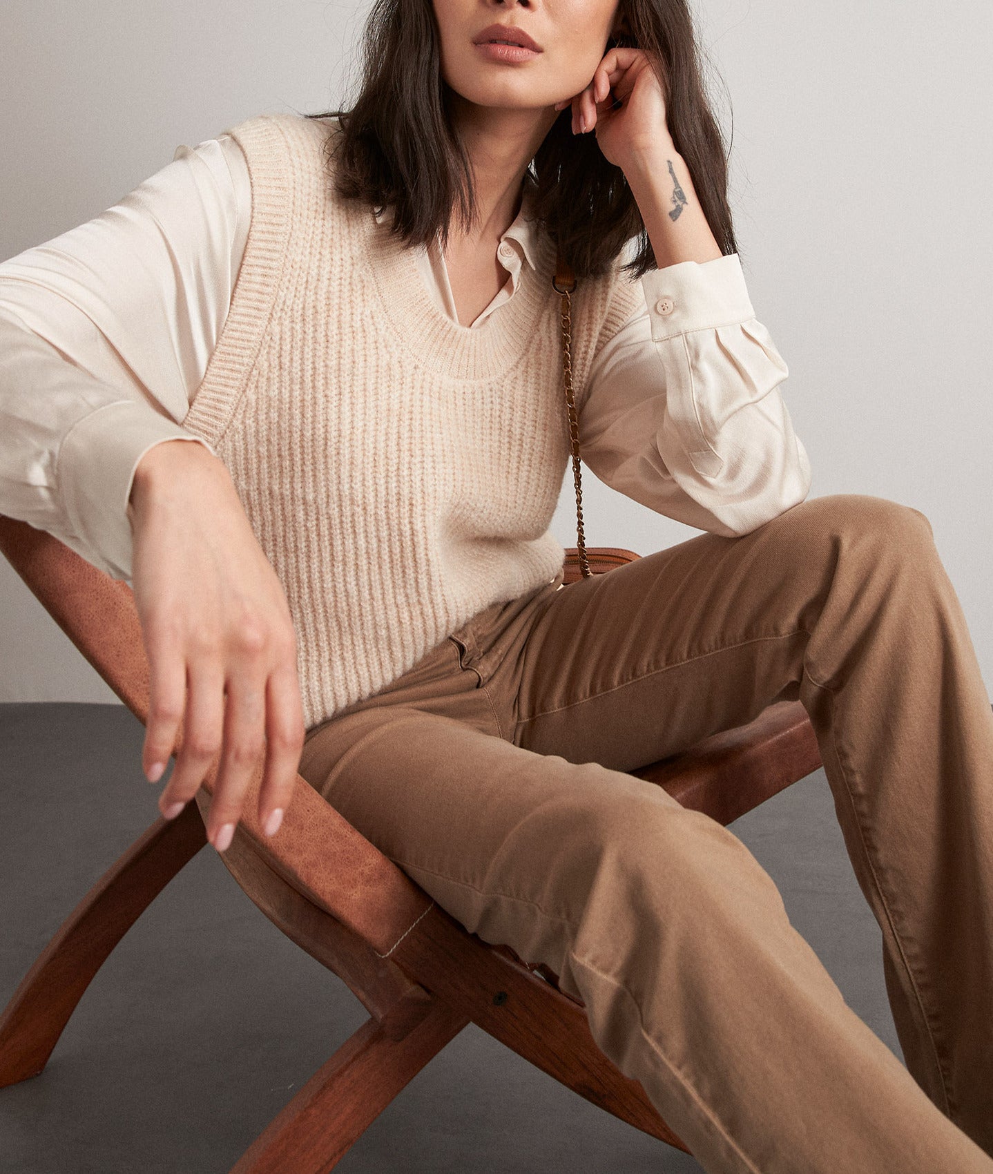 Pull sans manches Melodie Faume - seconde main