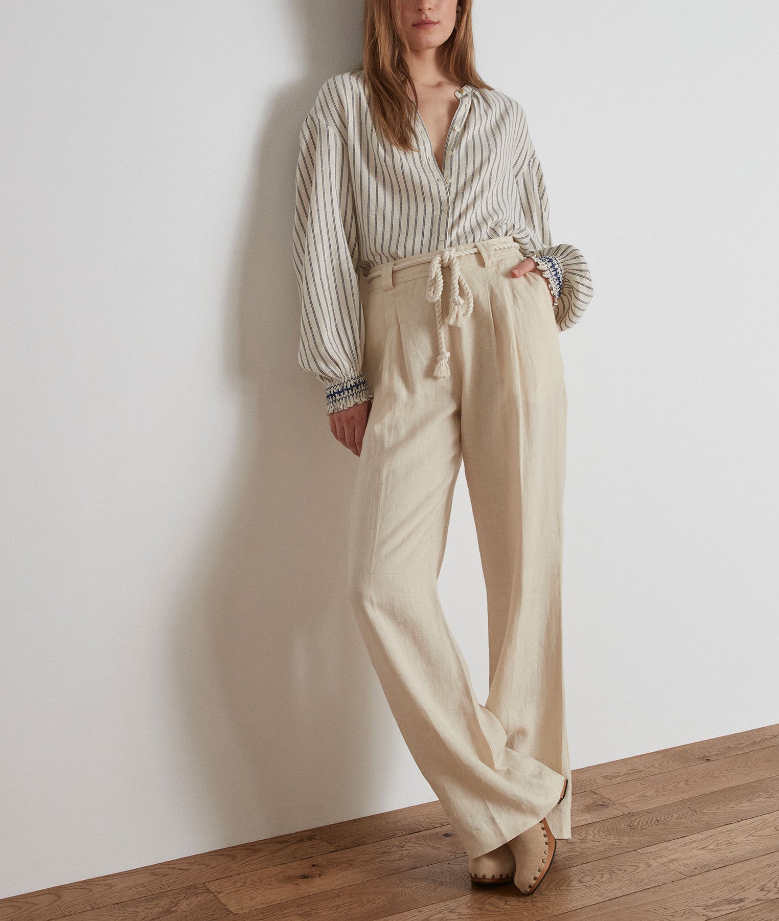 Pantalon large Louise Faume - seconde main