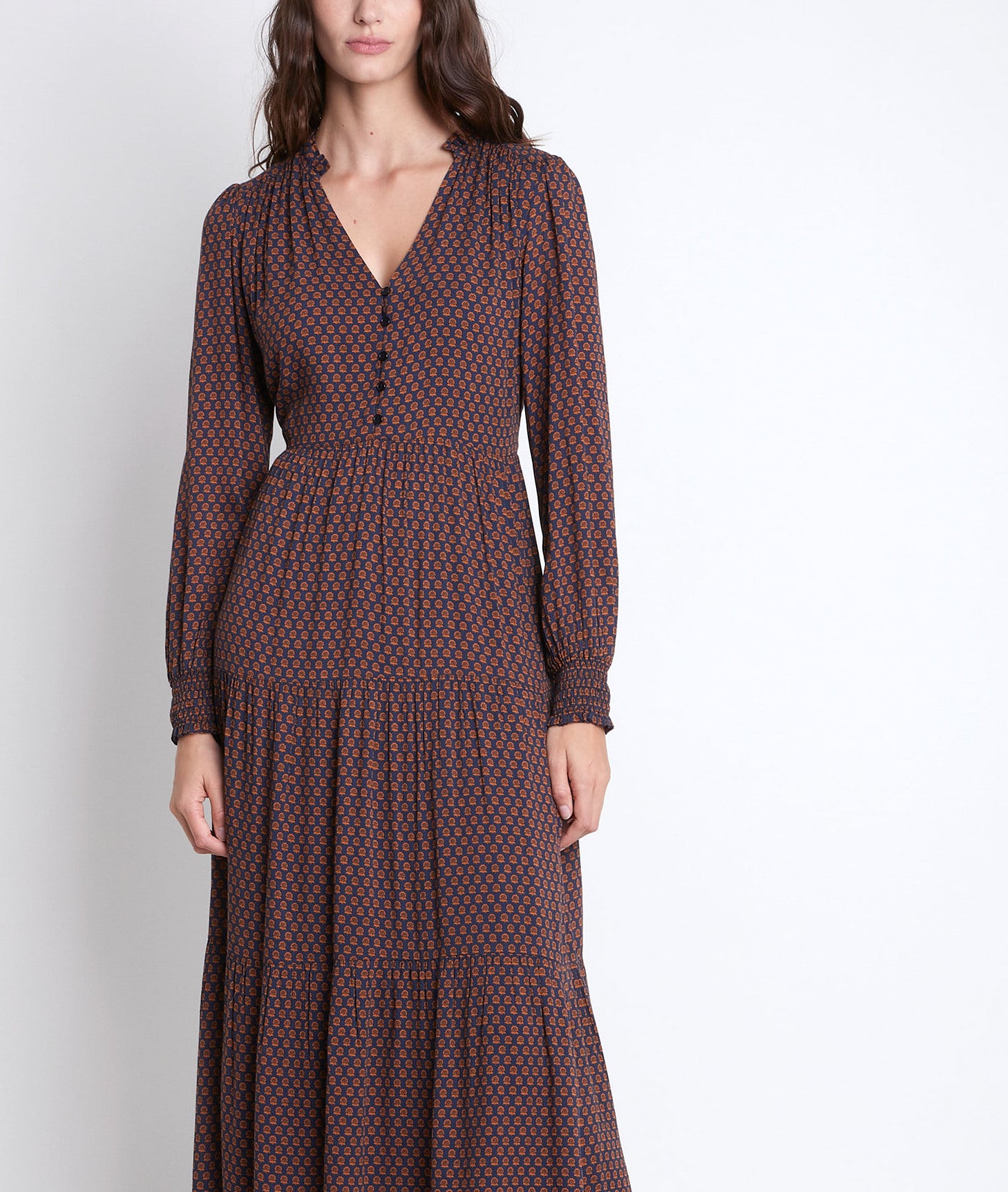 Robe longue imprimée Nada bis Faume - seconde main