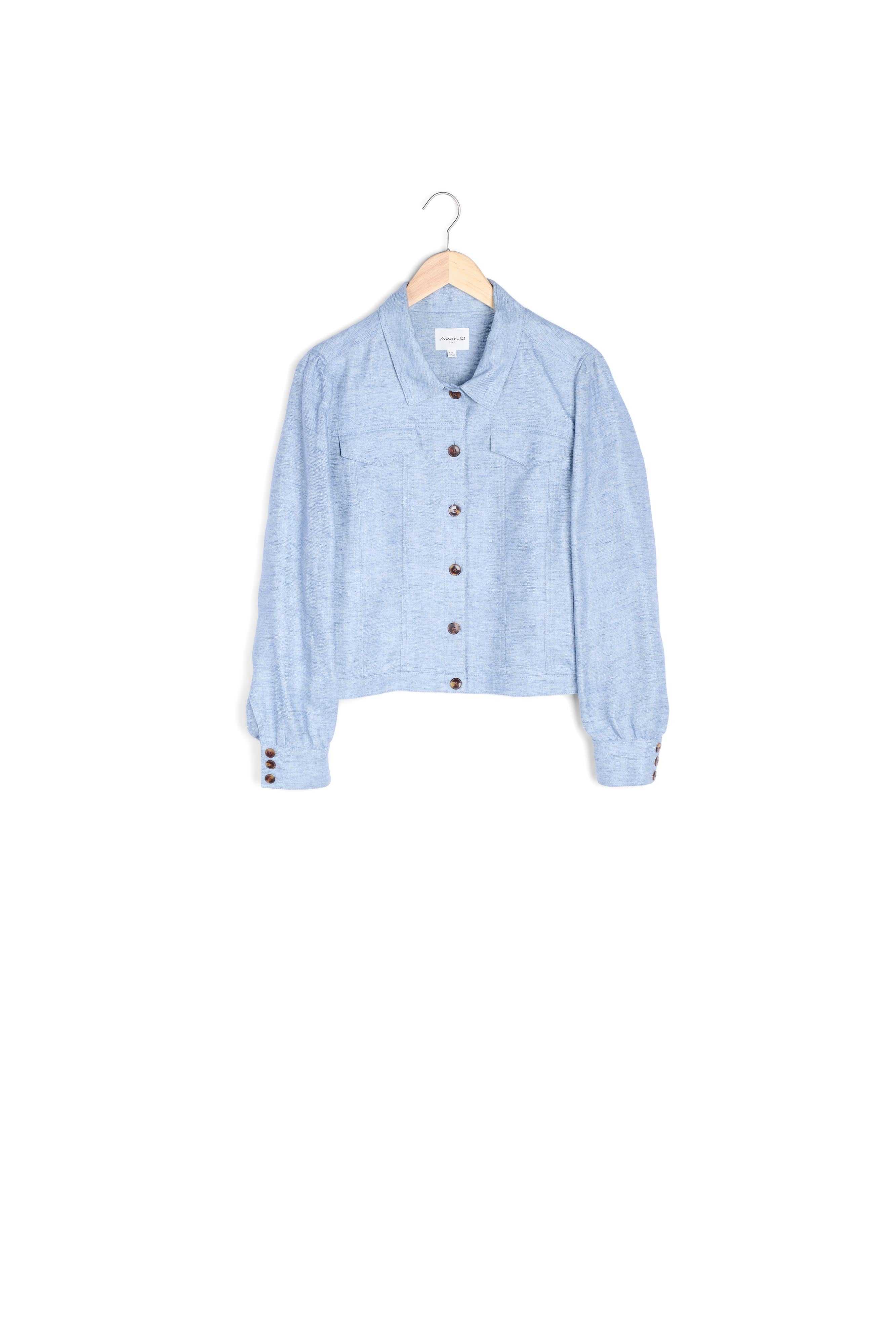 Veste en lin azur Passion Faume - seconde main