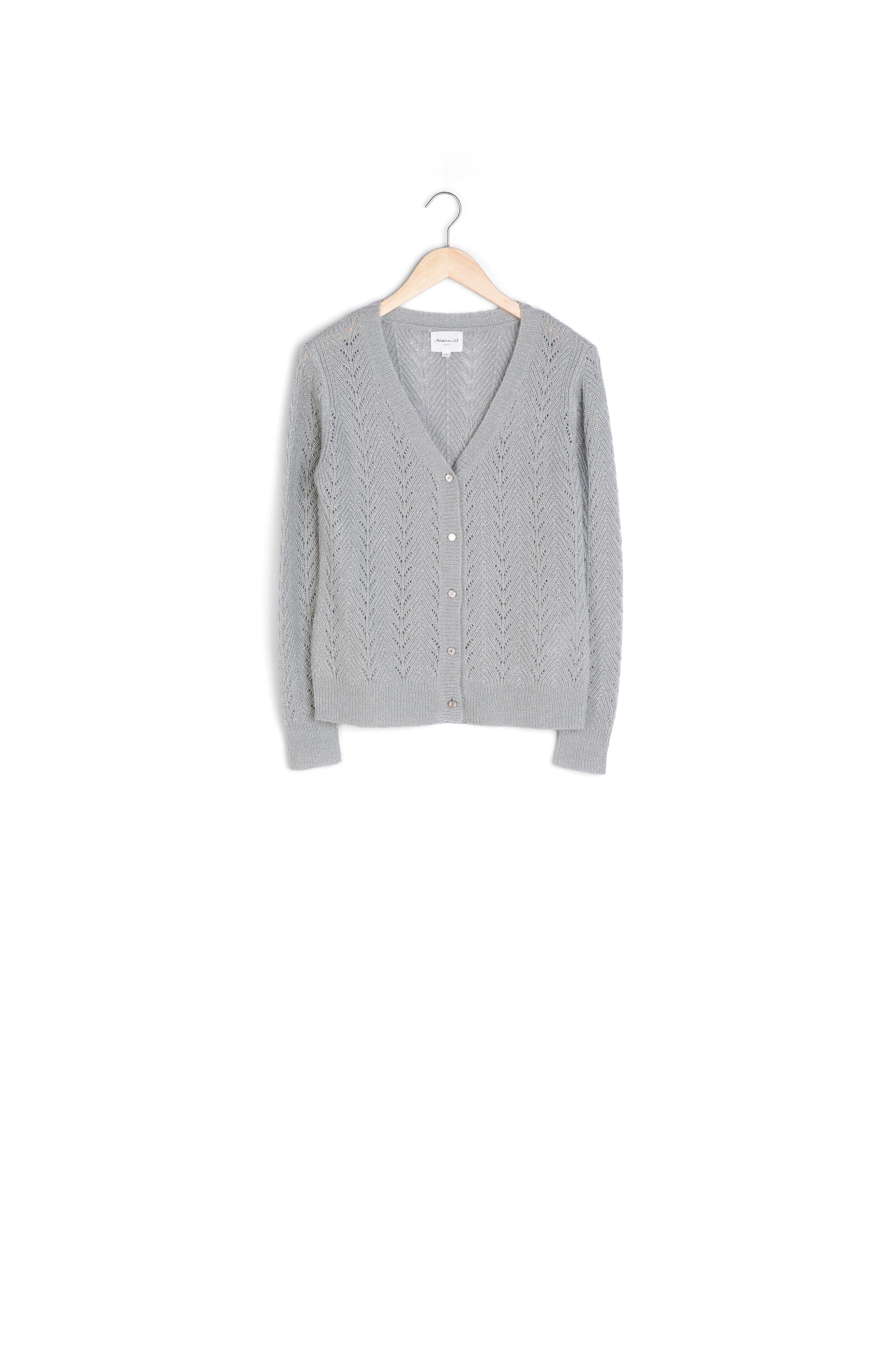 Gilet ajouré brillant Robbie Faume - seconde main