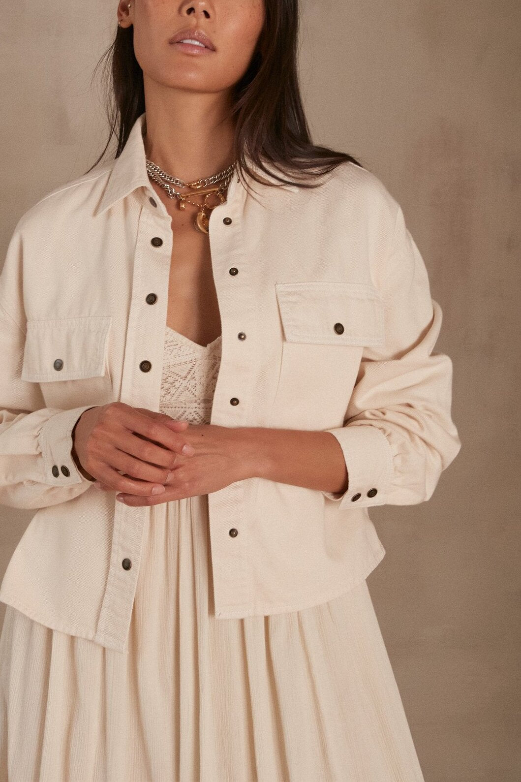 Chemise en jean CLARA Faume - seconde main