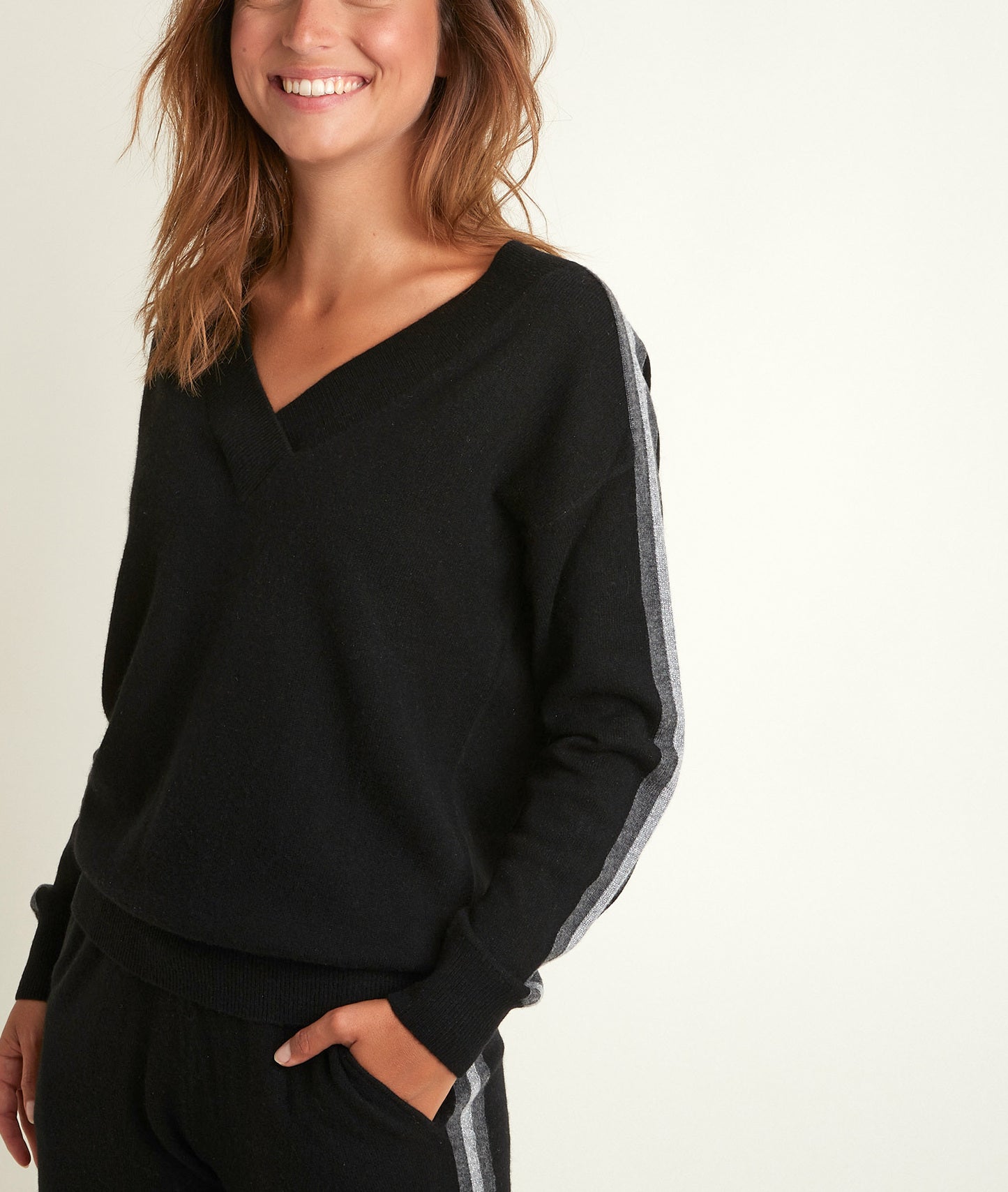 Pull en laine et cachemire Romy bis Faume - seconde main