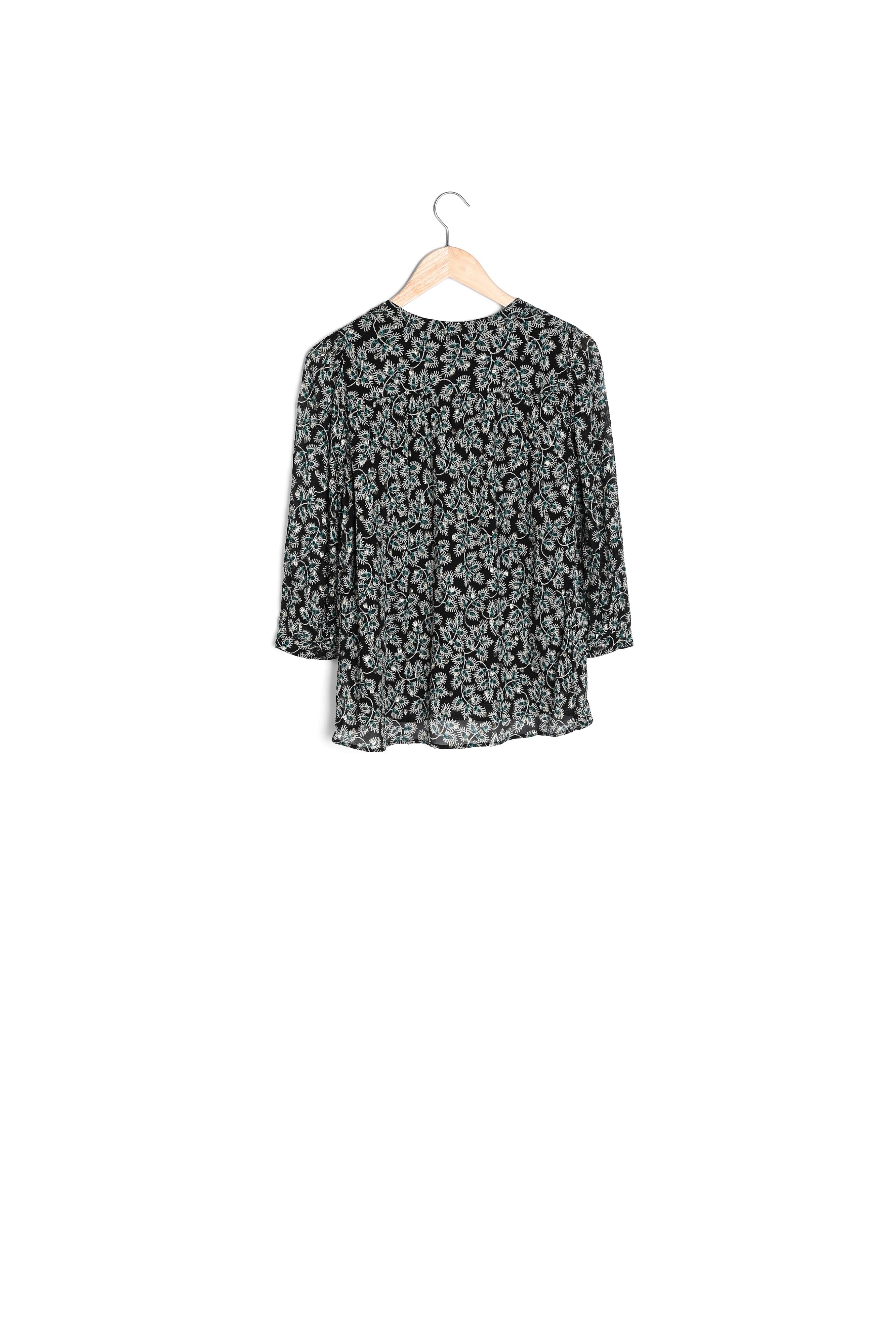 Blouse cyprès imprimée Elsou Faume - seconde main