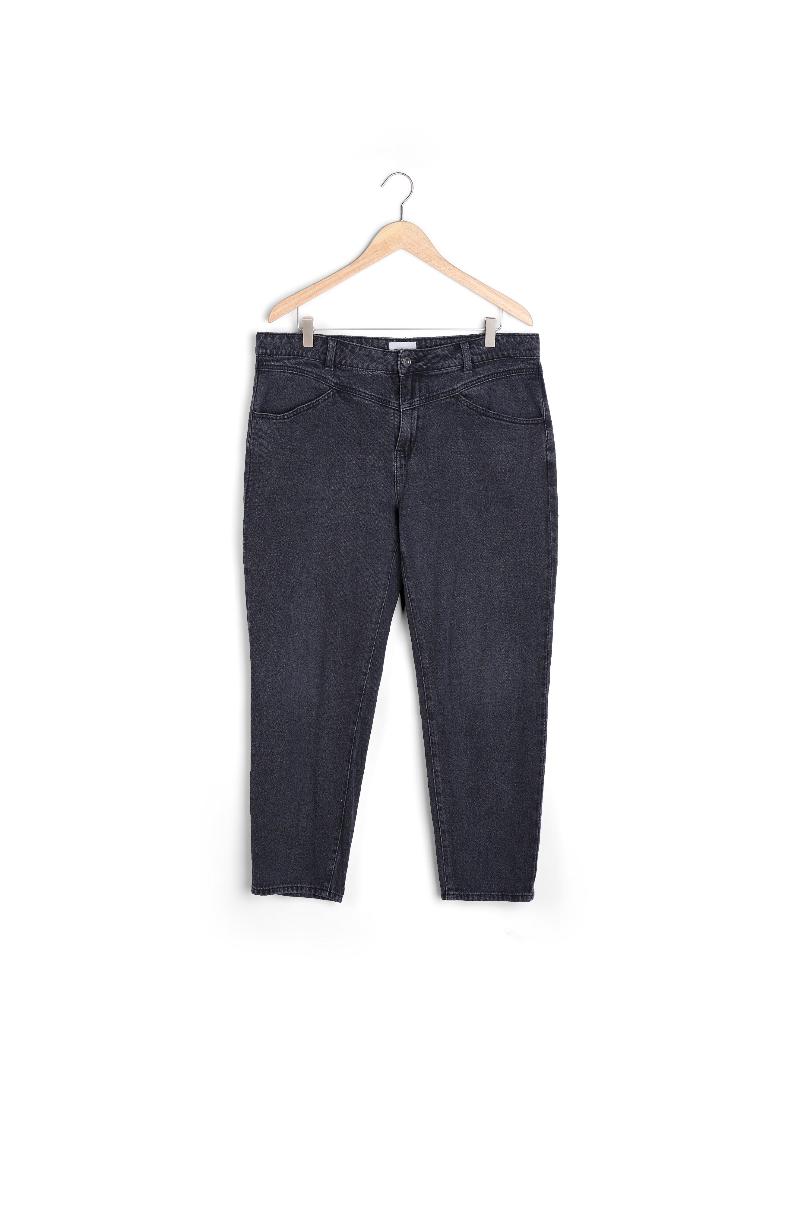 Jean chino noir en coton PATTY Faume - seconde main