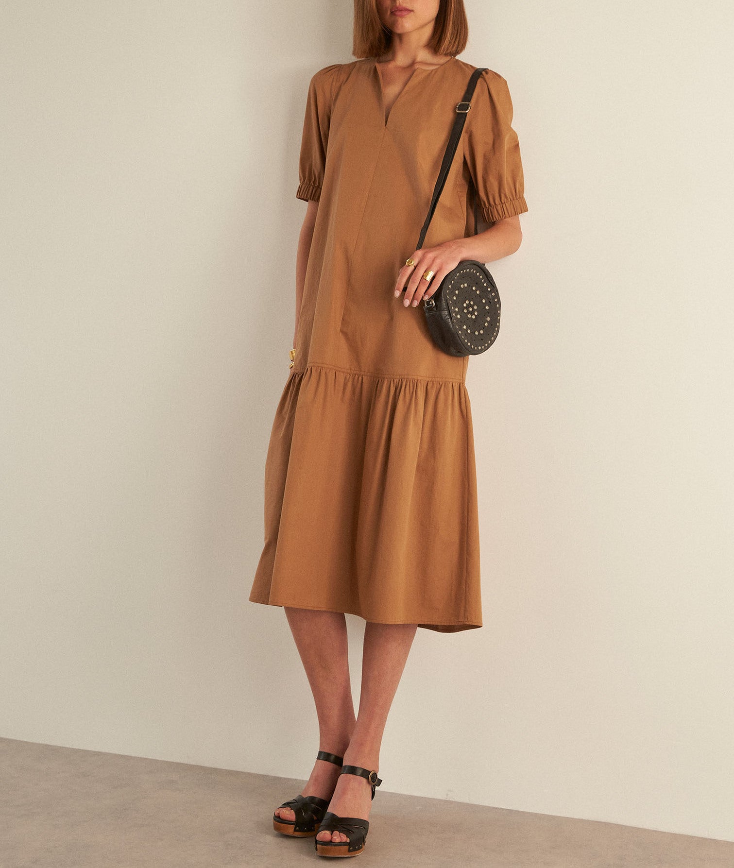 Robe longue en coton HISILDA Faume - seconde main