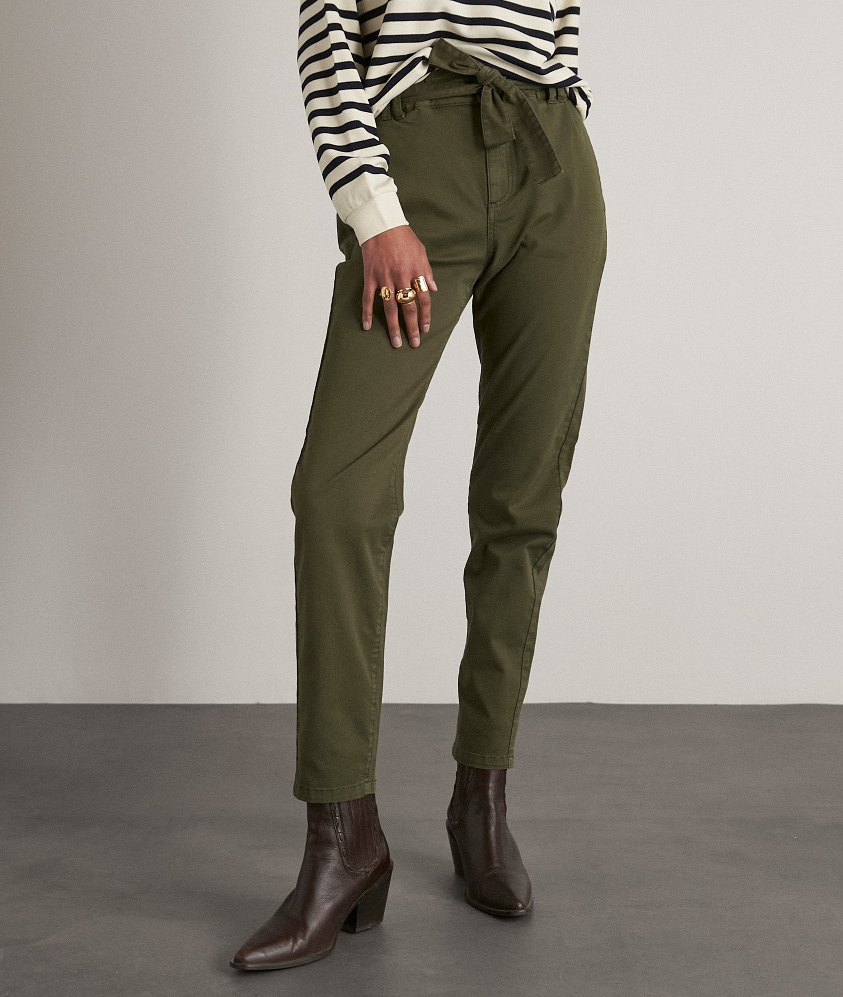 Pantalon paperbag Barbara Faume - seconde main