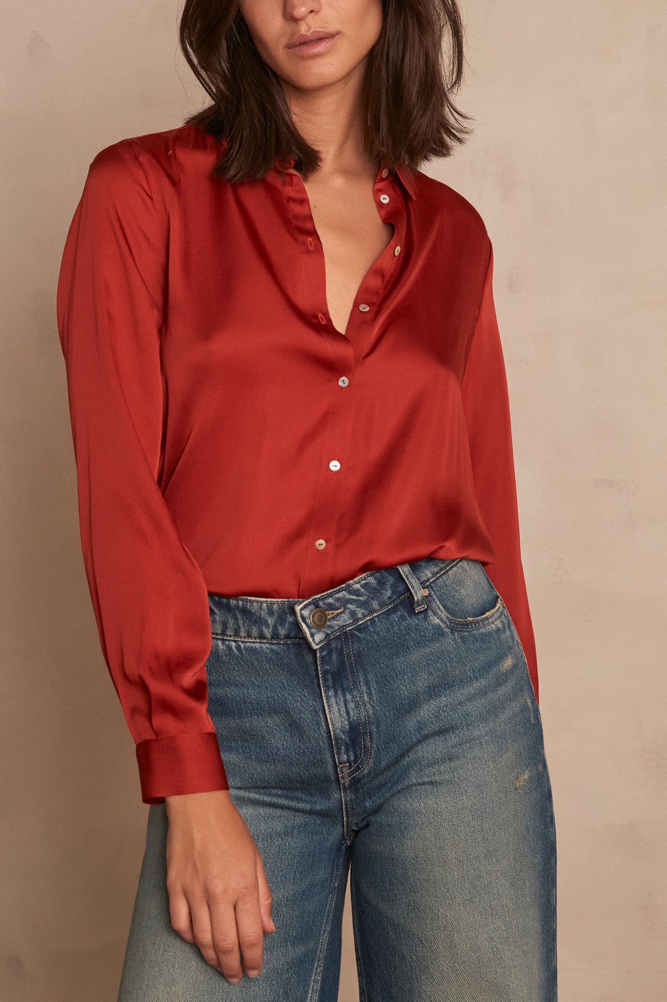 Chemise CARLA Faume - seconde main