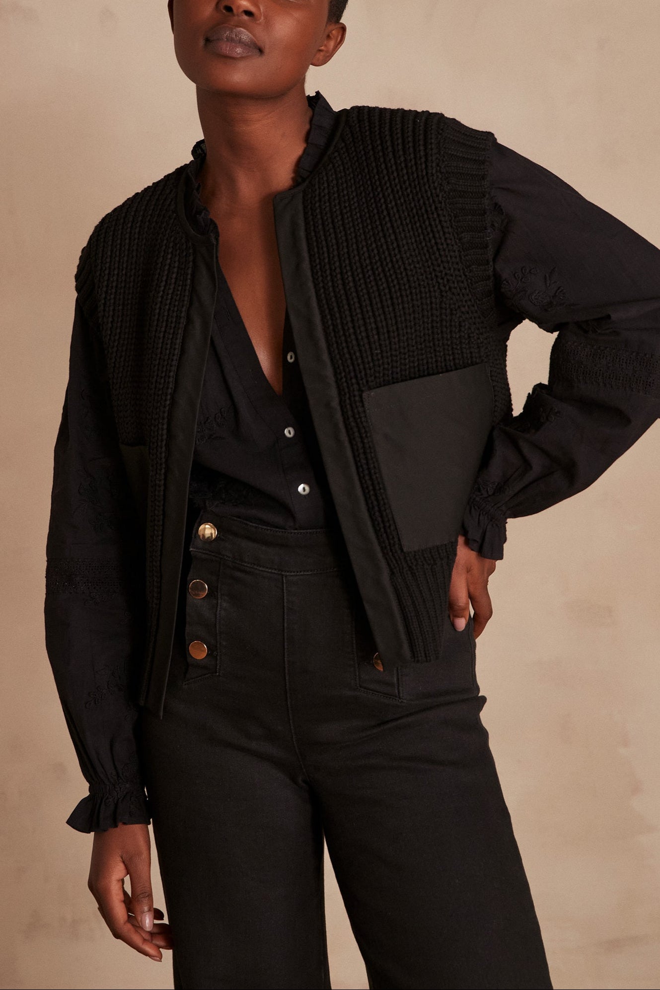 Gilet sans manches LAURENA Faume - seconde main