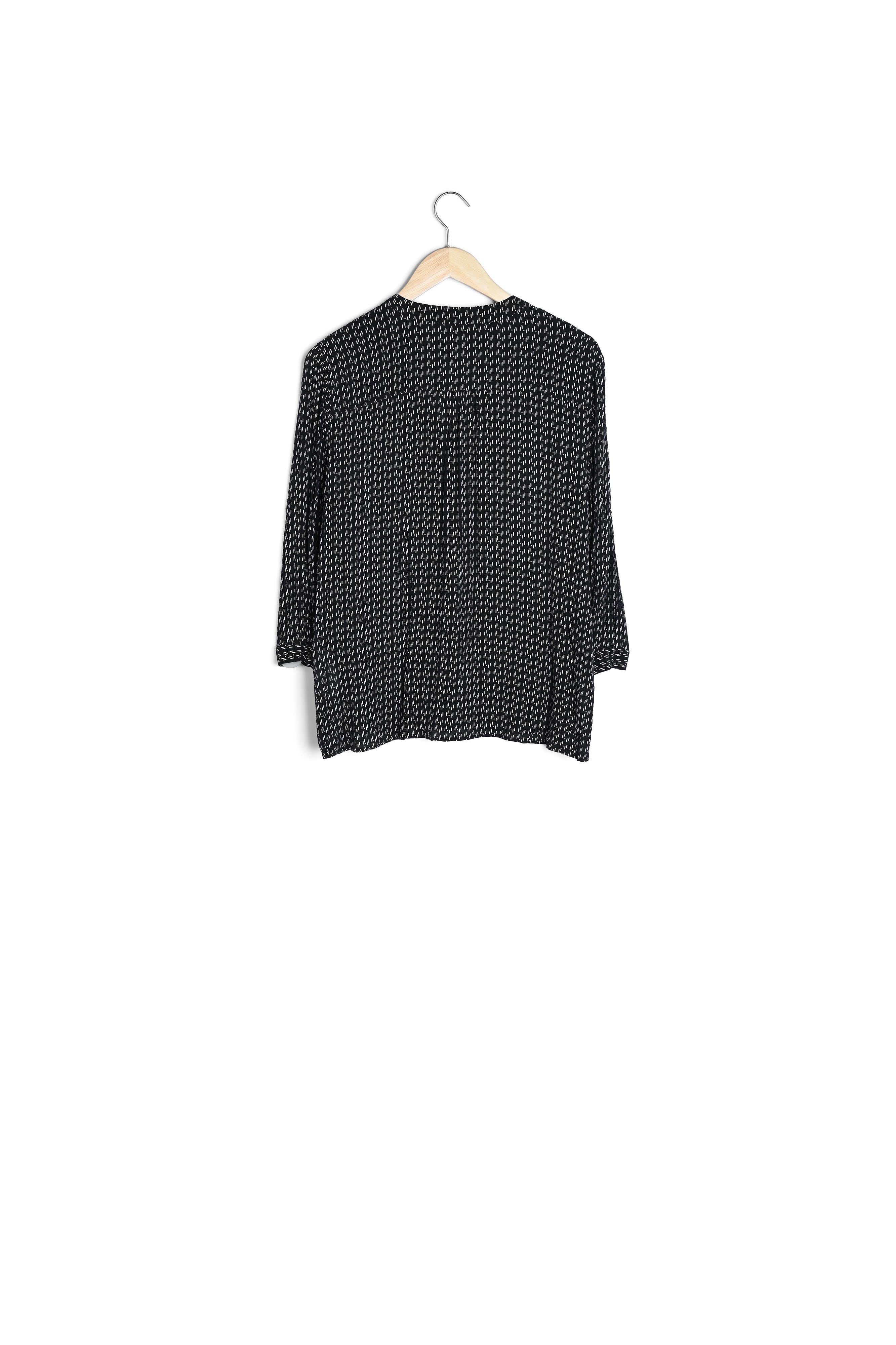Blouse lavallière imprimée Joly Faume - seconde main
