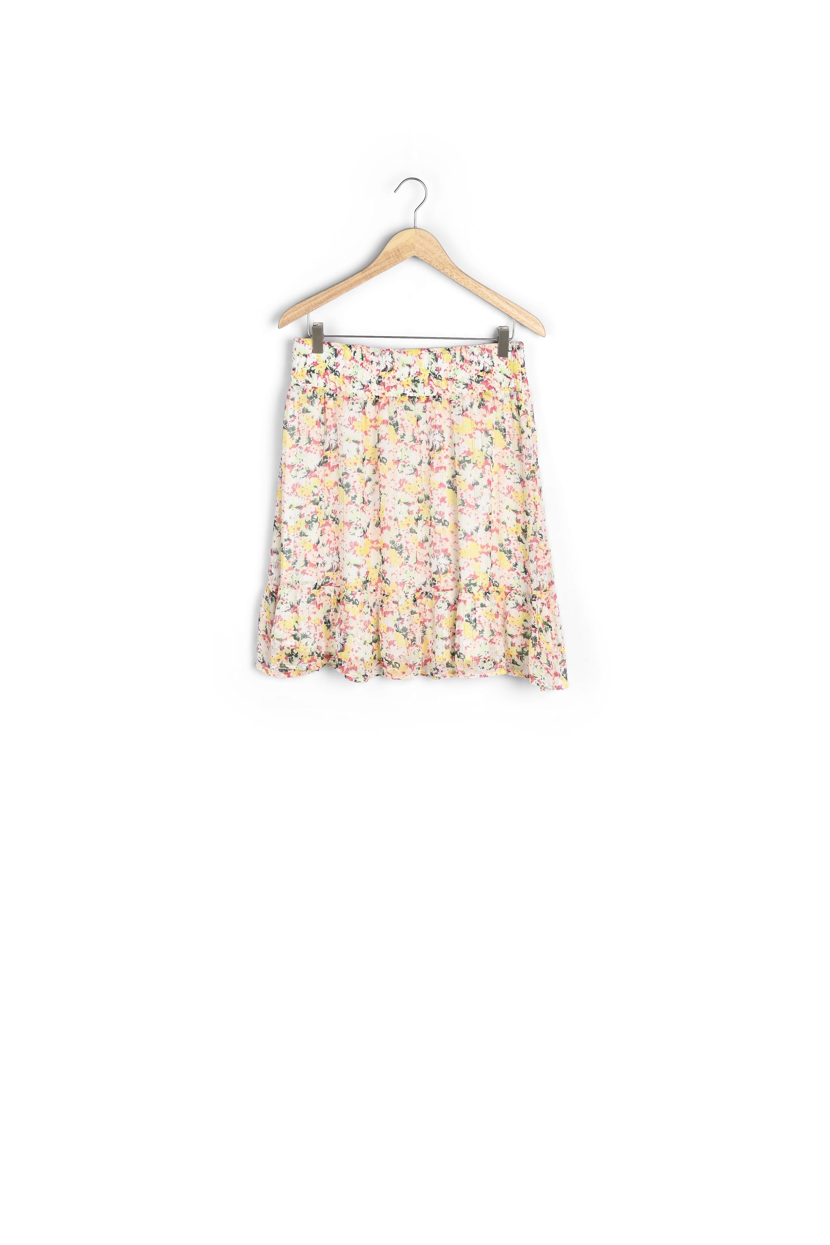 Jupe courte imprimée multicolore Gaelle Faume - seconde main