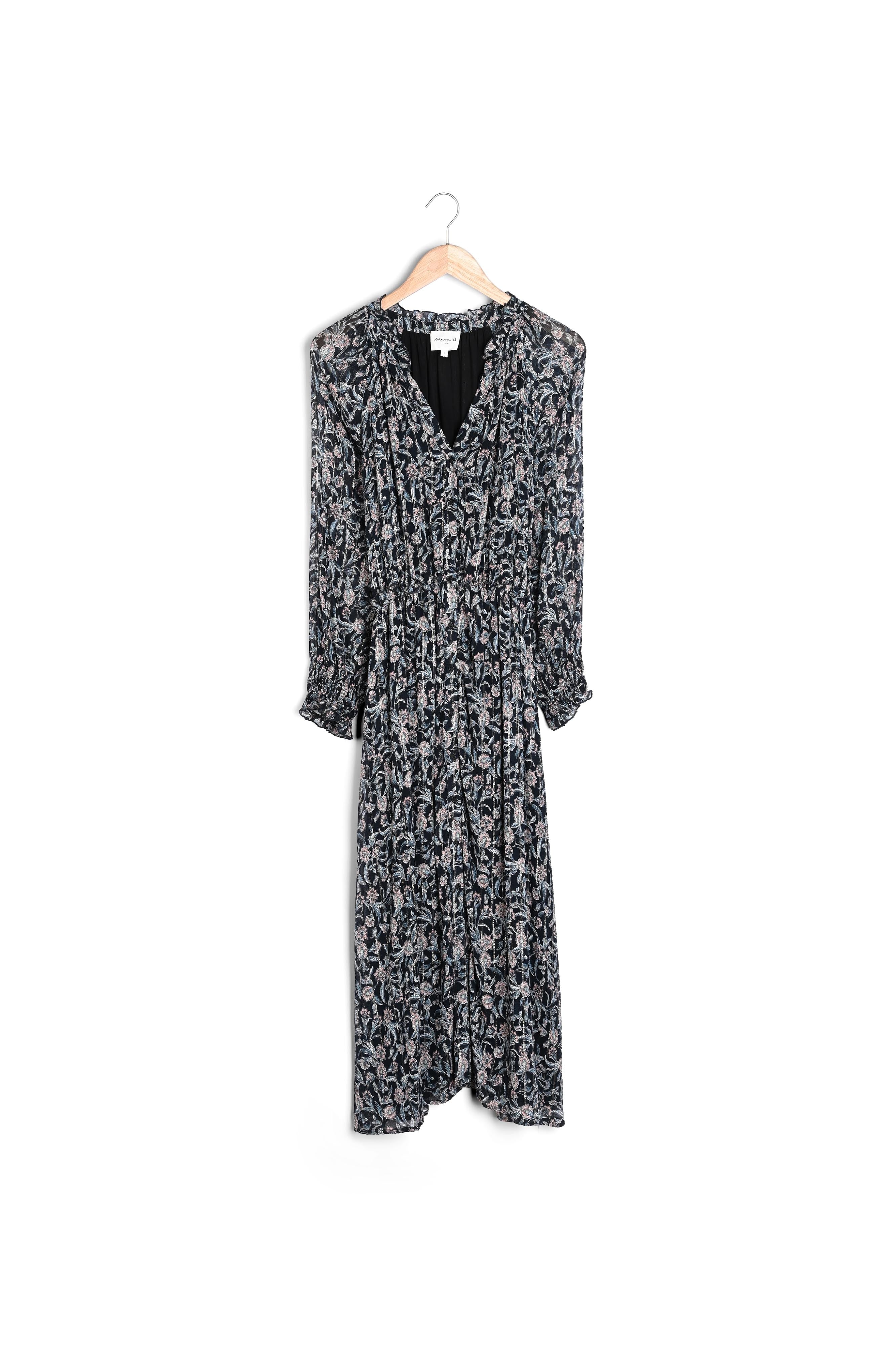 Robe longue imprimé fleuri Lysie Faume - seconde main