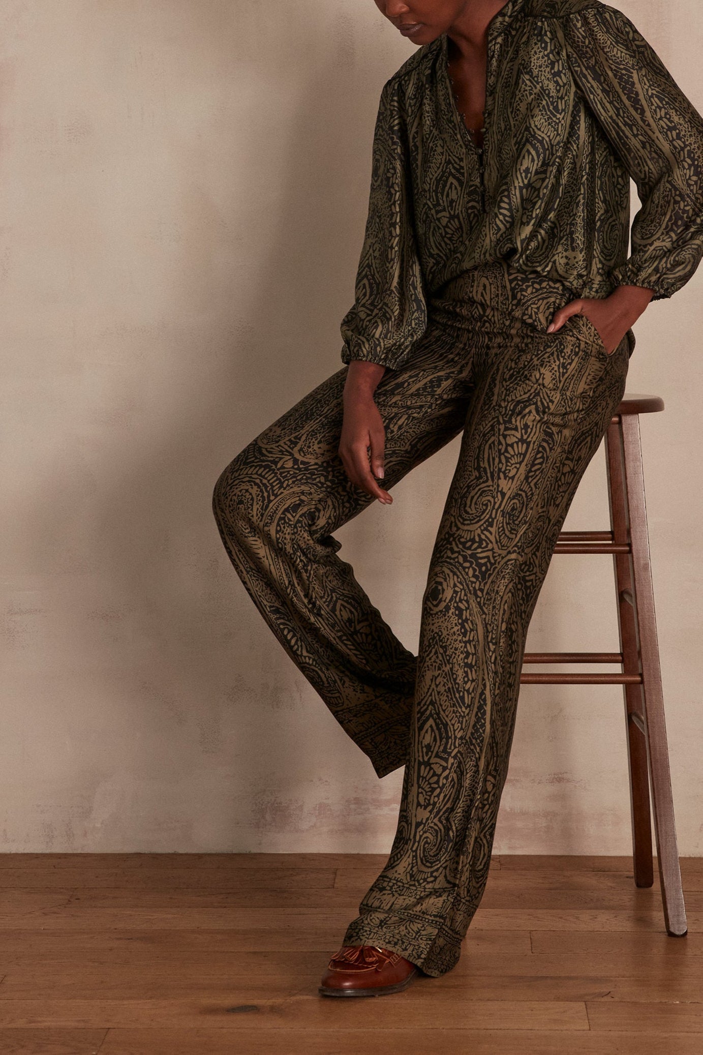 Blouse Tima Faume - seconde main