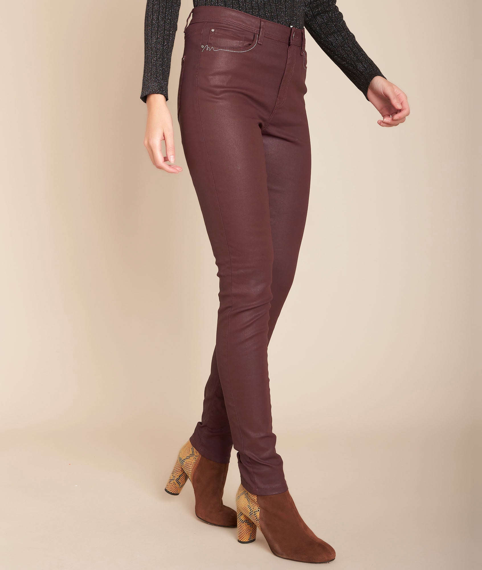 L'Iconique slim ébène Socrate Faume - seconde main