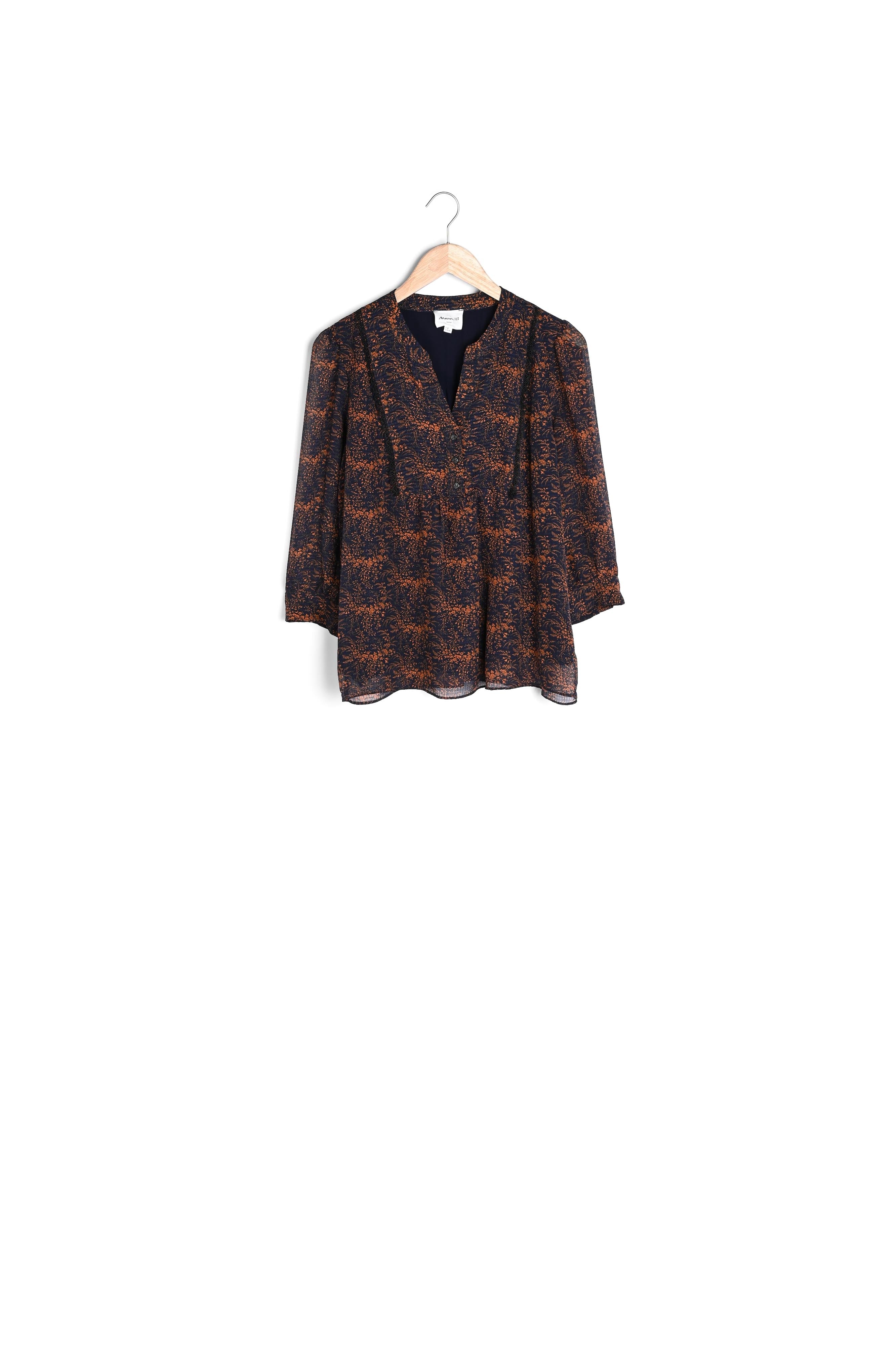 Blouse imprimée Jamo Faume - seconde main