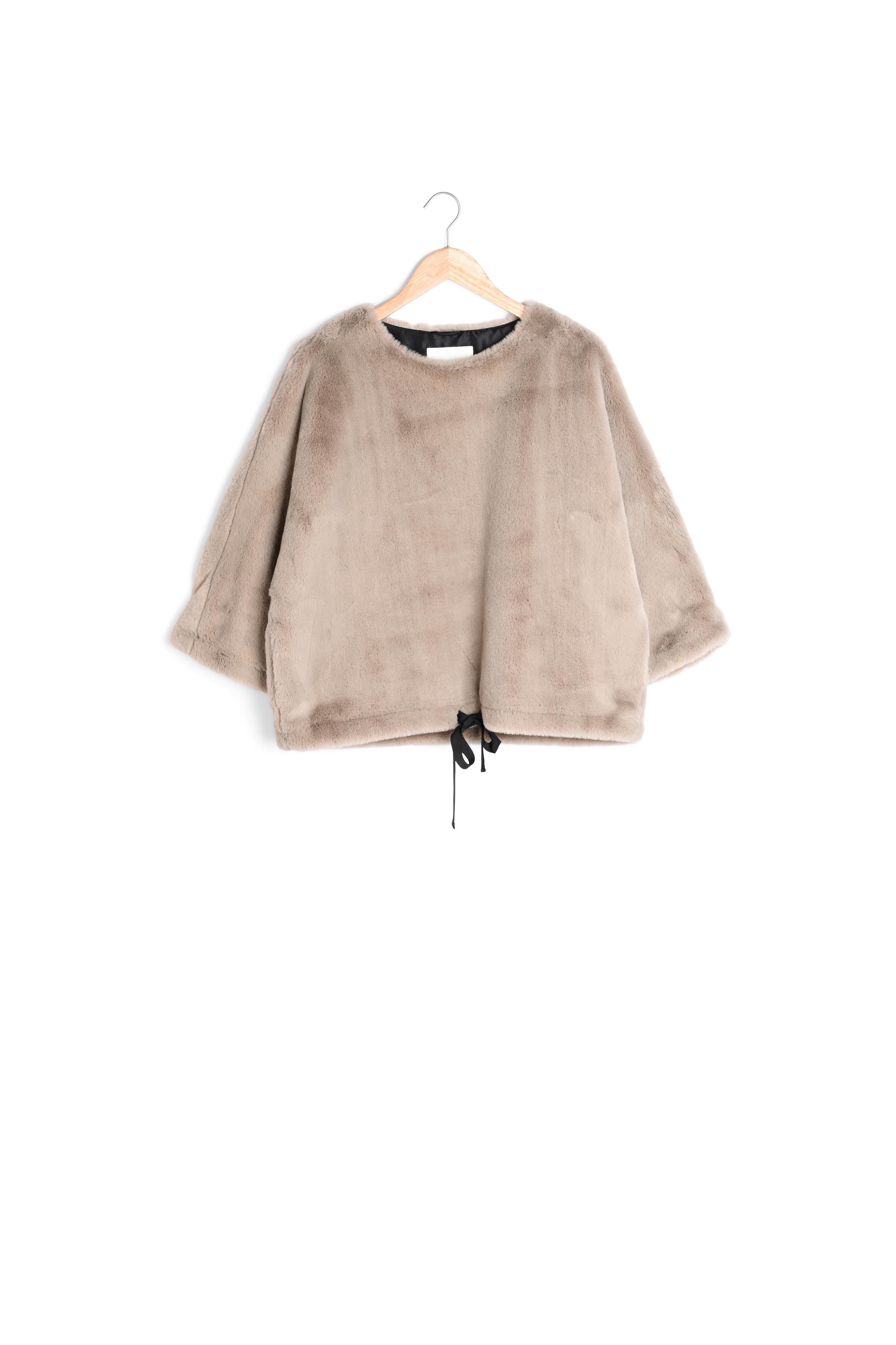 Sweat fausse fourrure Timus Faume - seconde main