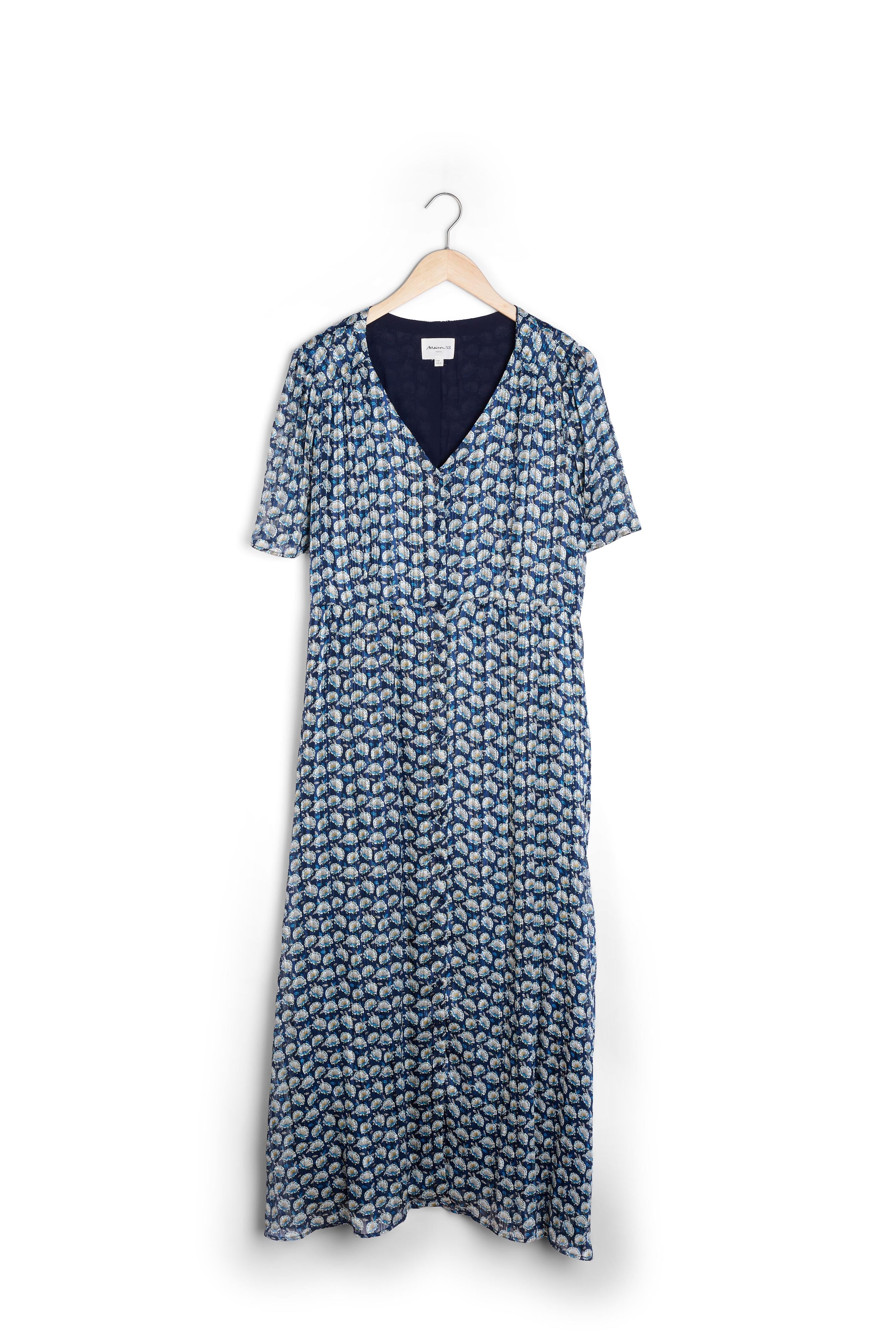 Robe longue imprimée Cheminie Faume - seconde main