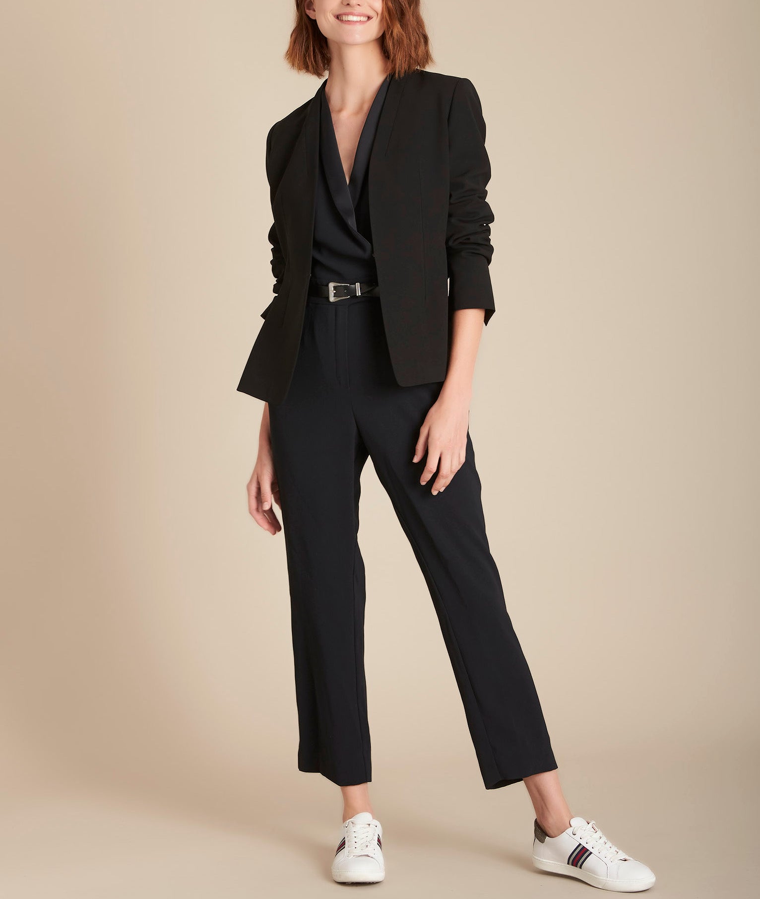 Combinaison noire en microfibre Rines Faume - seconde main