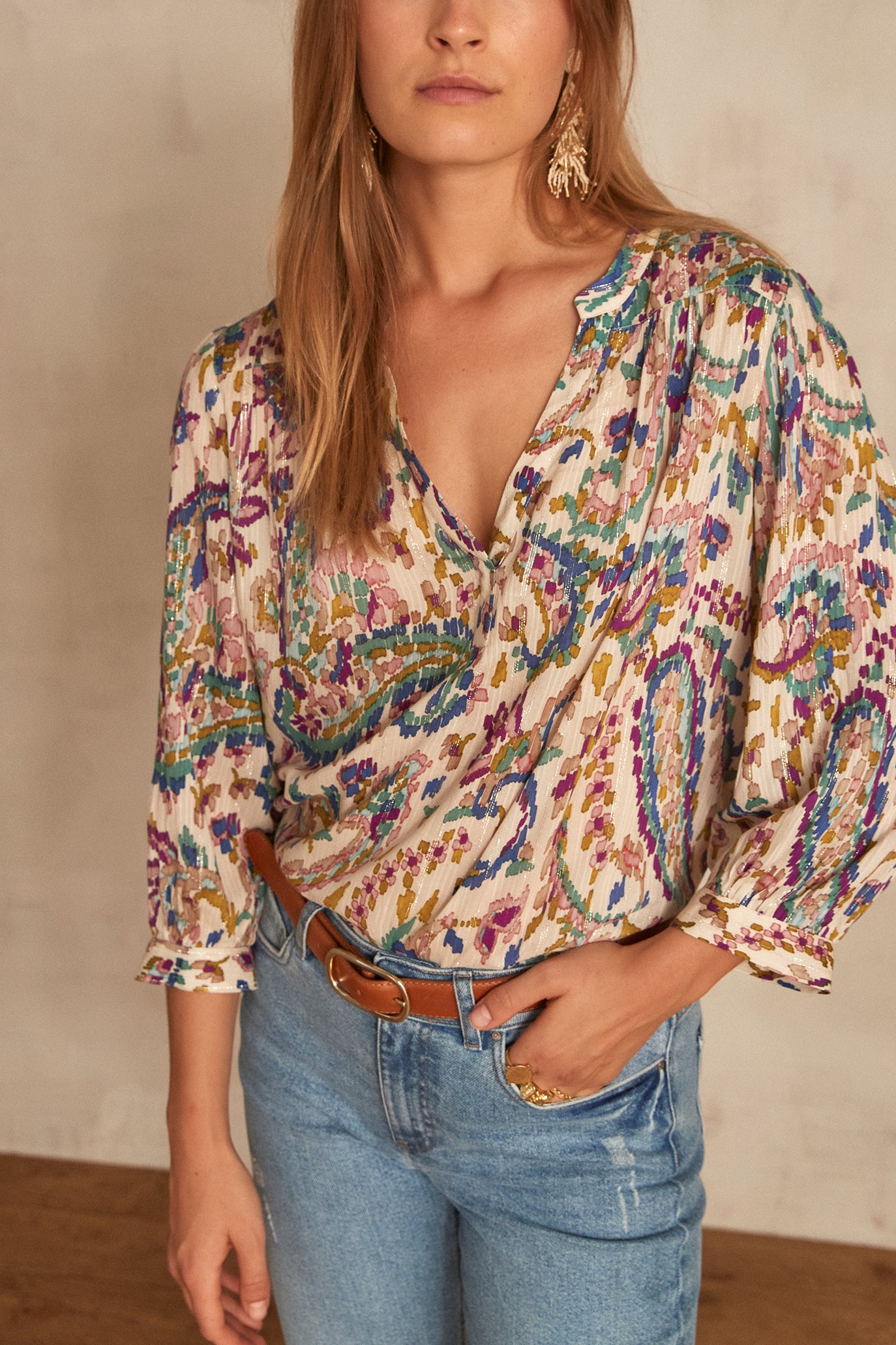 Blouse ELSA Faume - seconde main