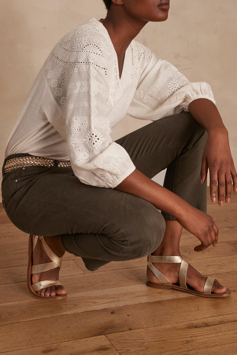 Pantalon chino SABIL Faume - seconde main