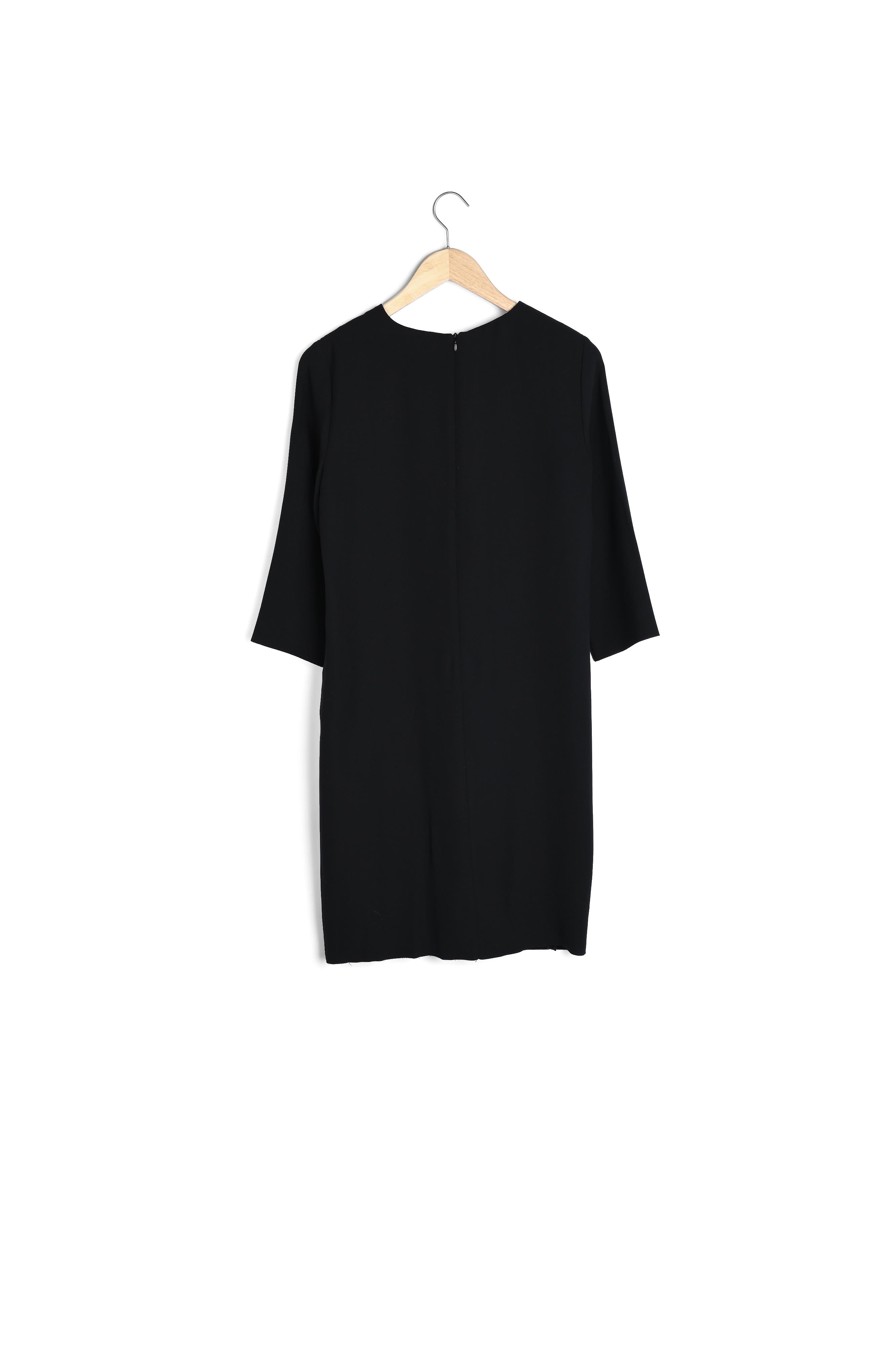 Robe noire à zip Irene Faume - seconde main