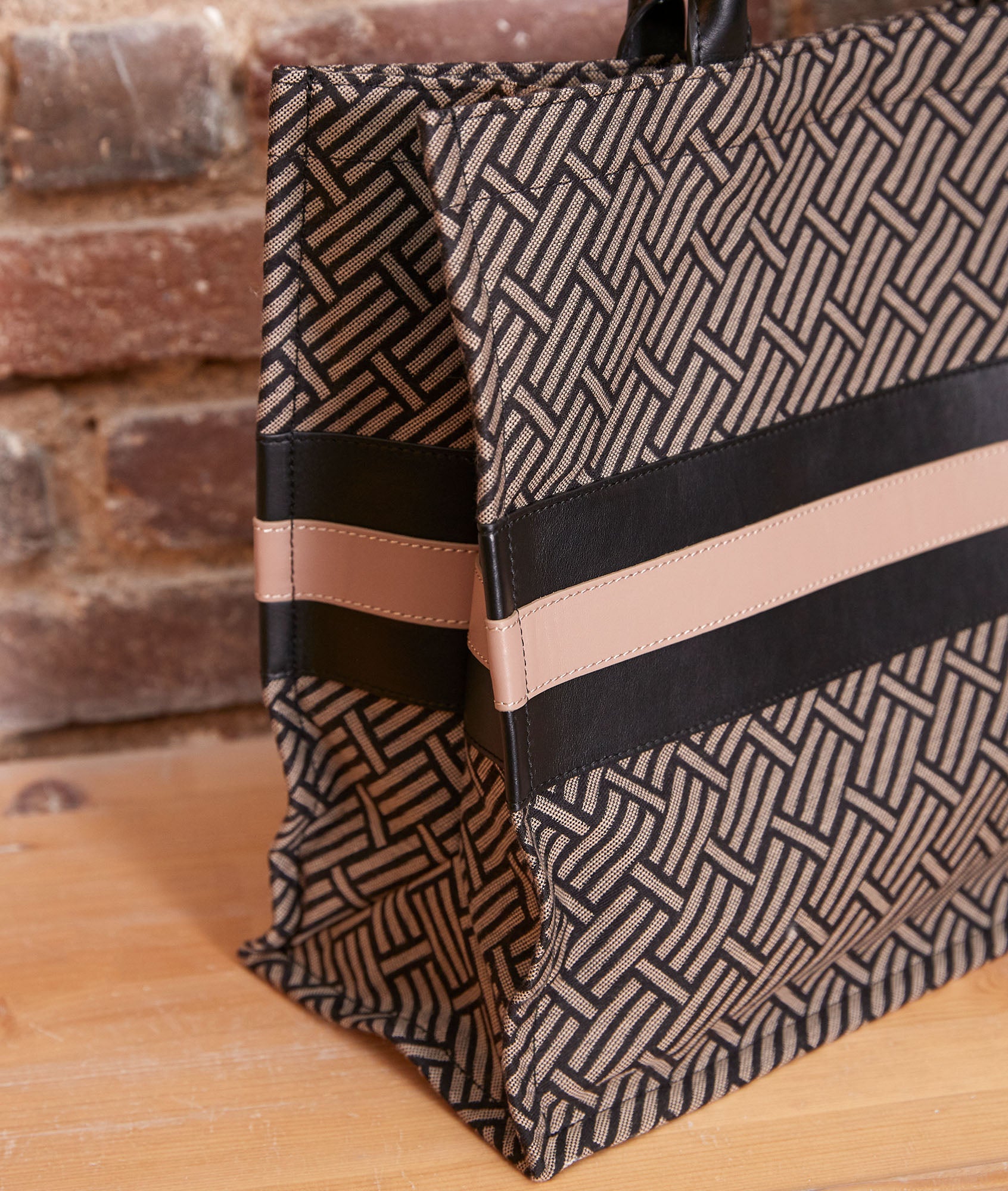 Cabas imprimé Faume - seconde main