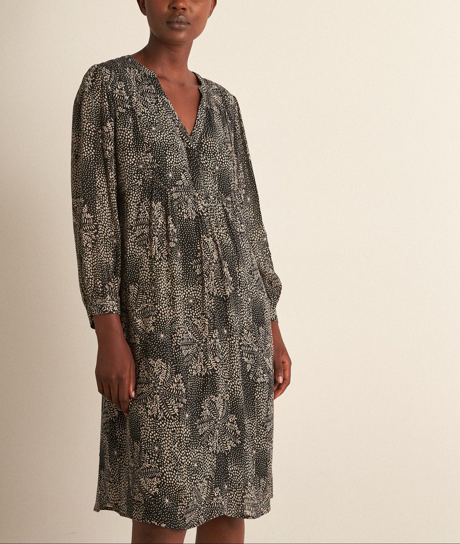 Robe courte imprimée Sosun Faume - seconde main