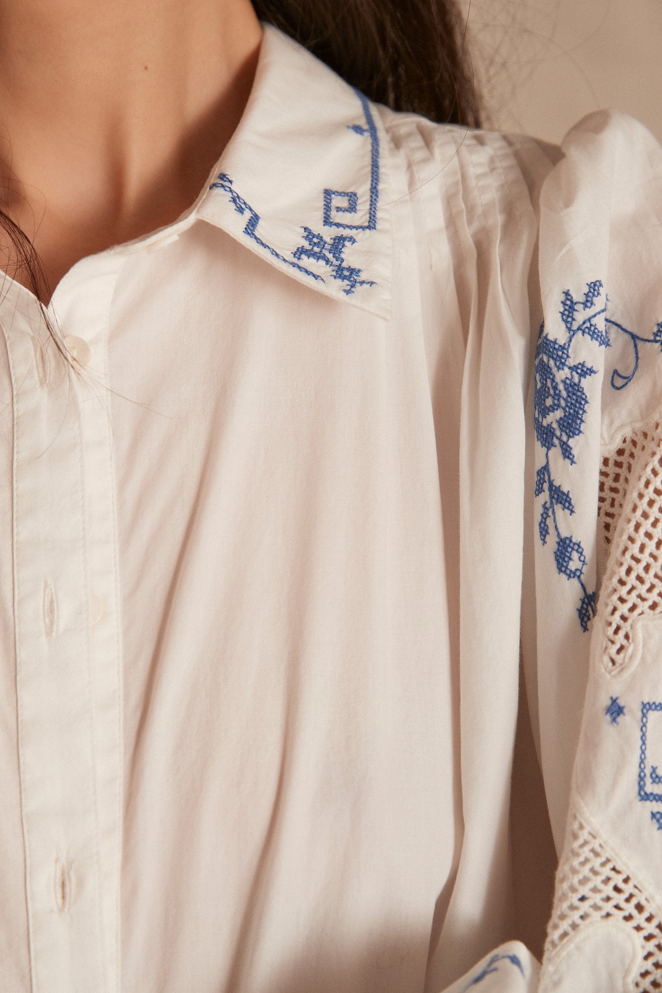 Polo en maille Lune Faume - seconde main