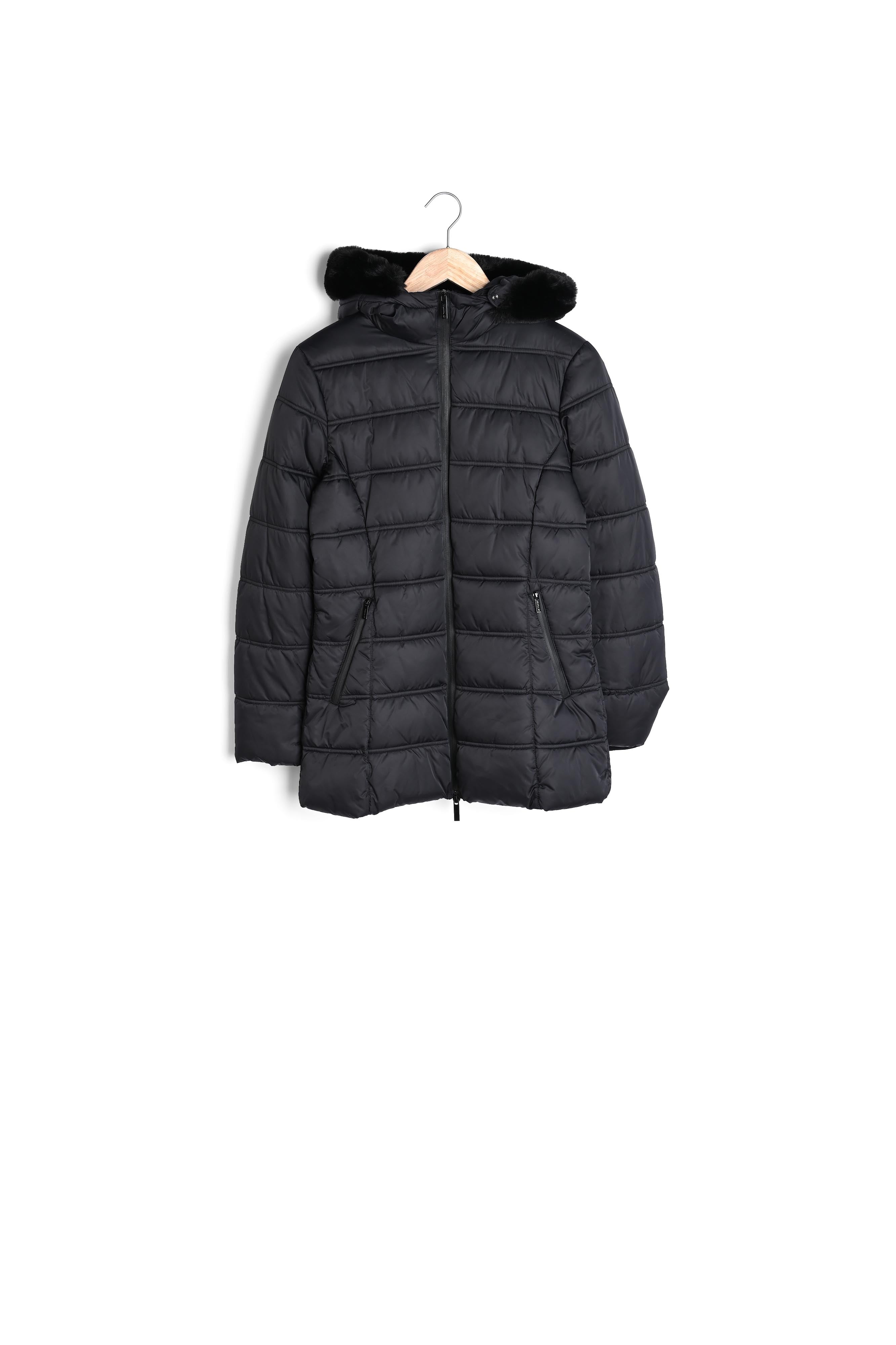 Doudoune courte noire Sorona® Dupont™ Lisy Faume - seconde main