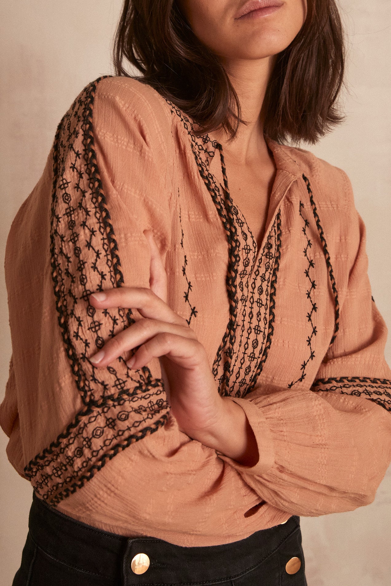 Blouse MARISSA Faume - seconde main