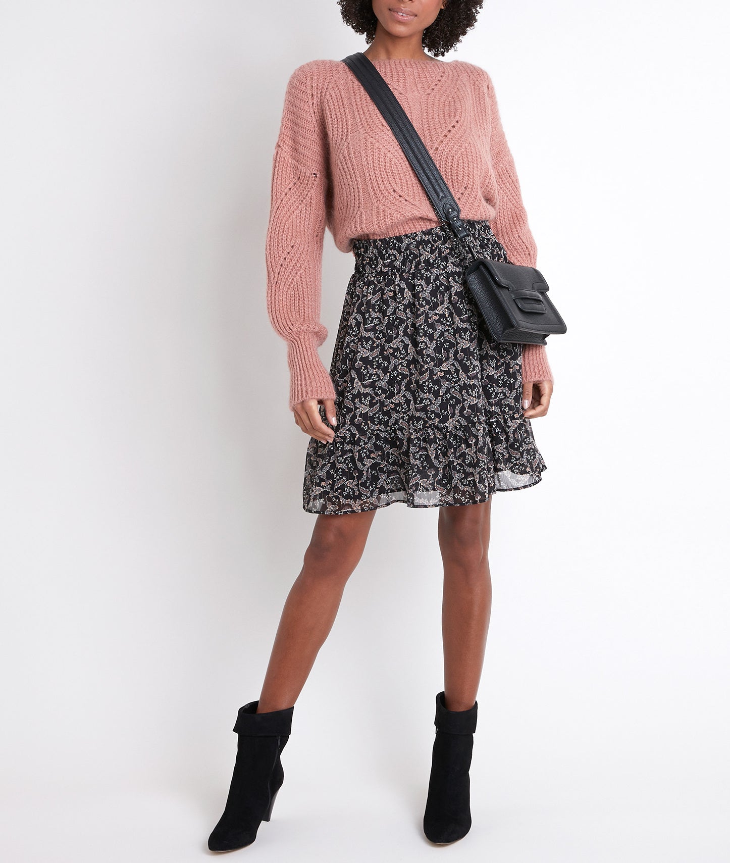 Jupe courte imprimée Gaelle Faume - seconde main