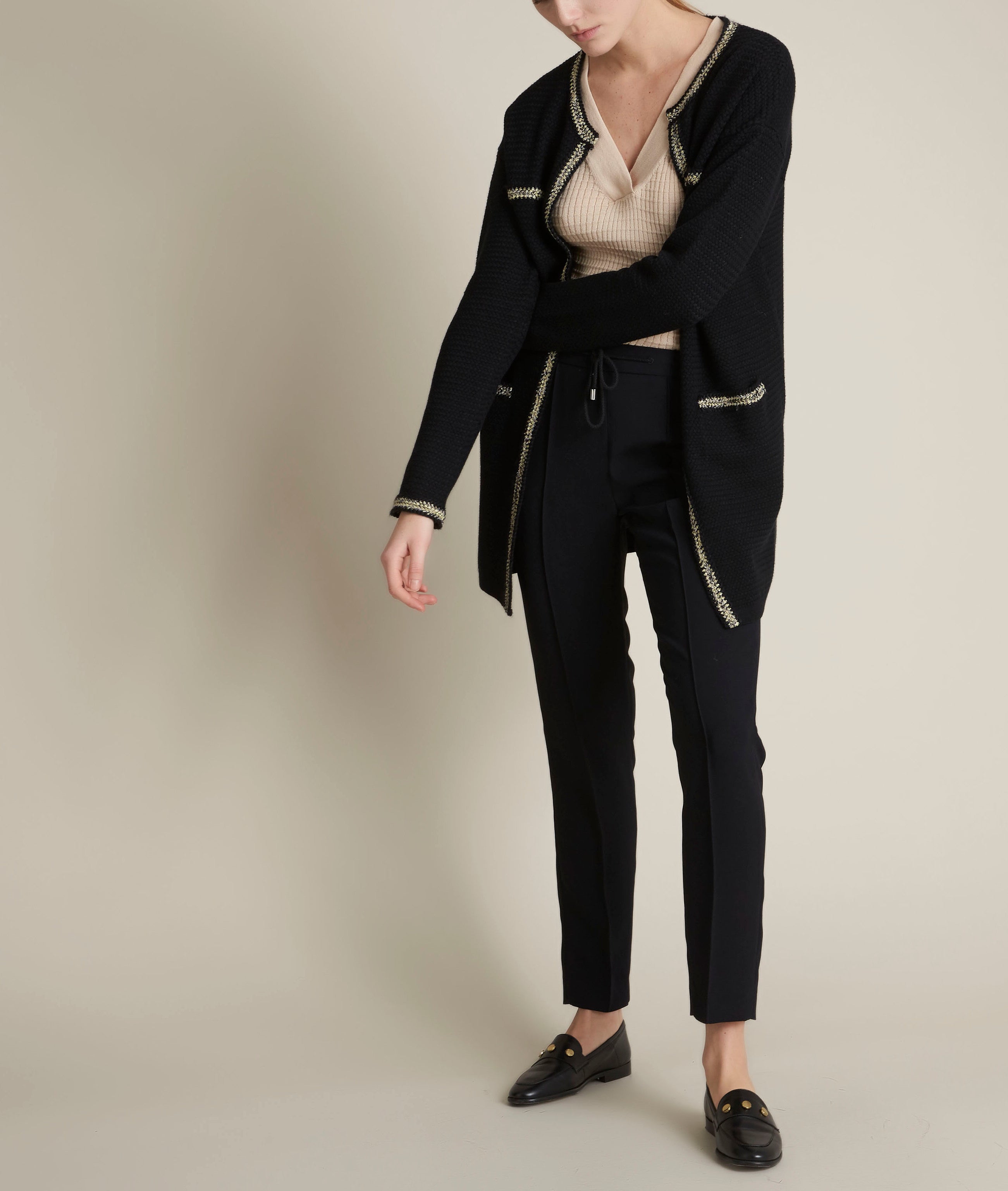 Pantalon en crêpe jogging Isaac Faume - seconde main