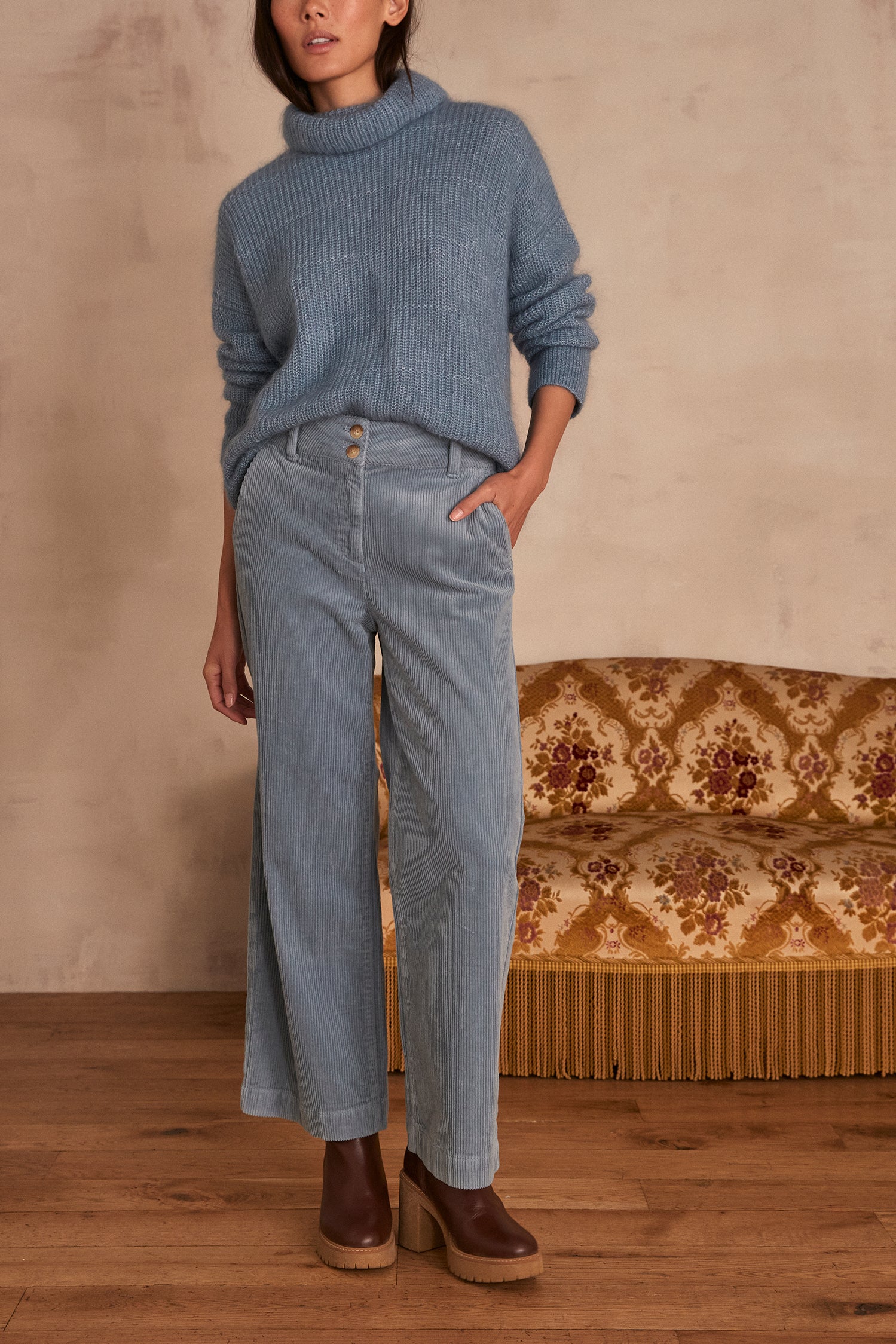 Pantalon large VERO Faume - seconde main