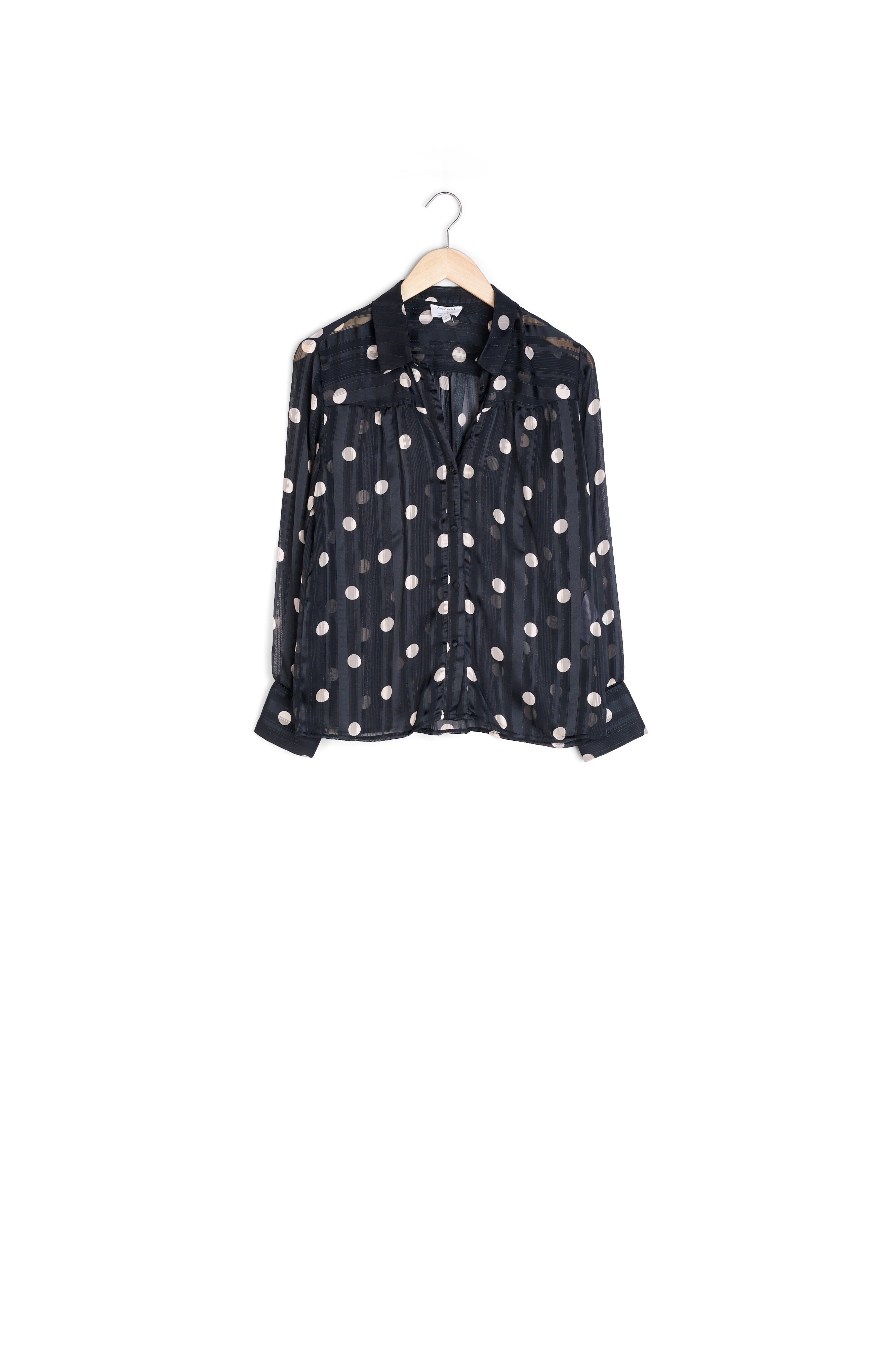 Blouse imprimé pois Mateo Faume - seconde main