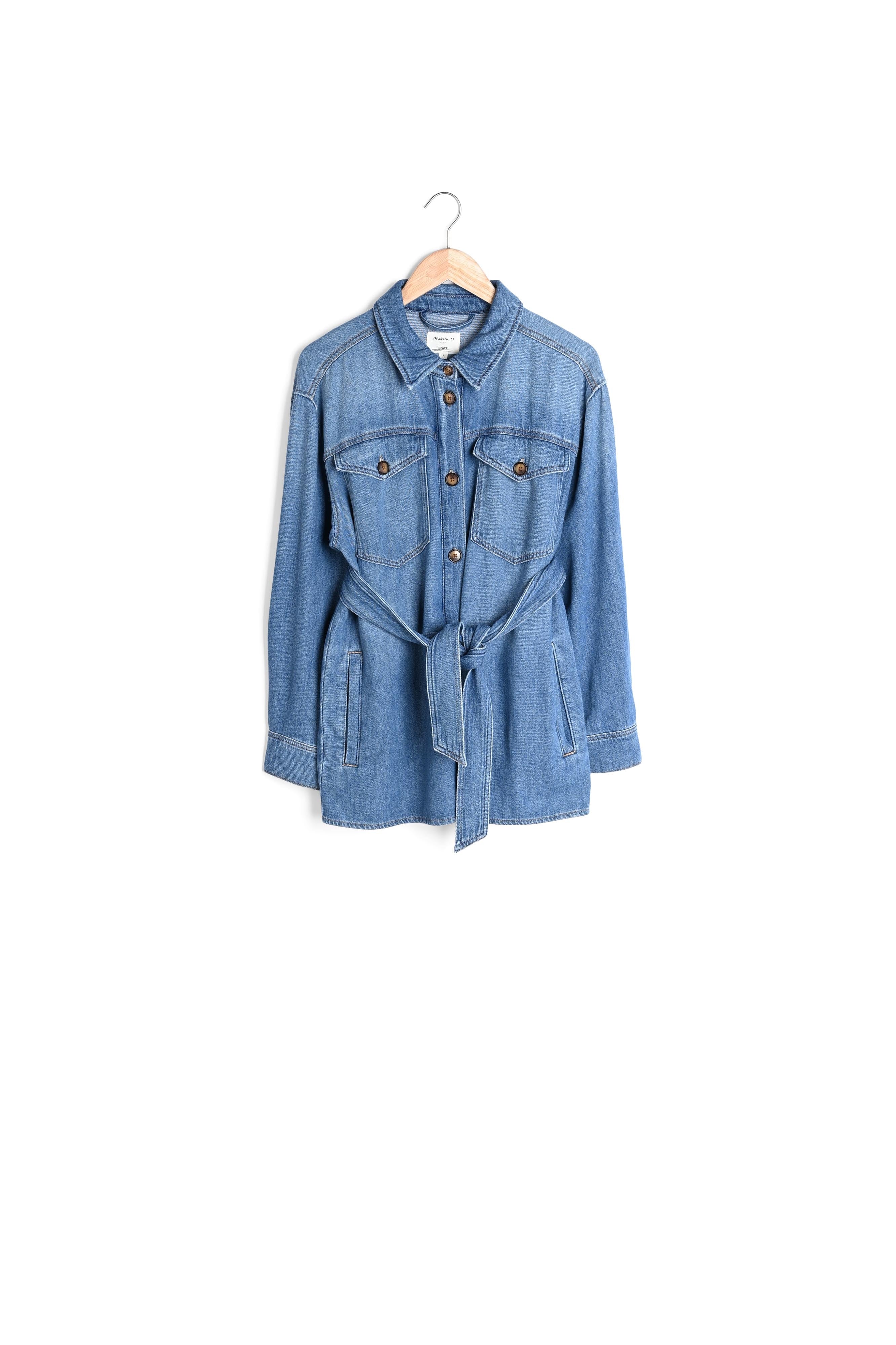 Veste en jean Nathalya Faume - seconde main