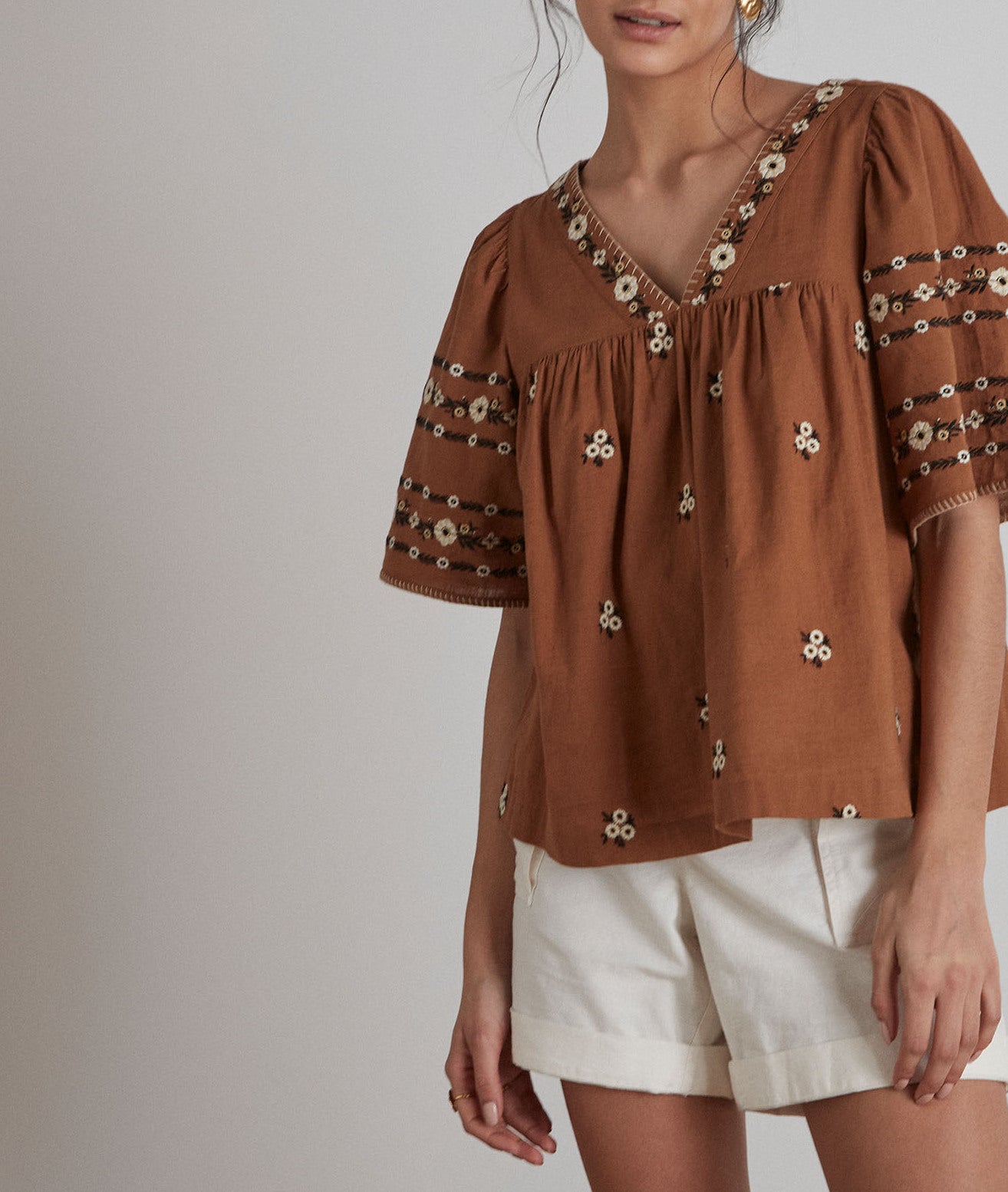 Blouse Tetris Faume - seconde main