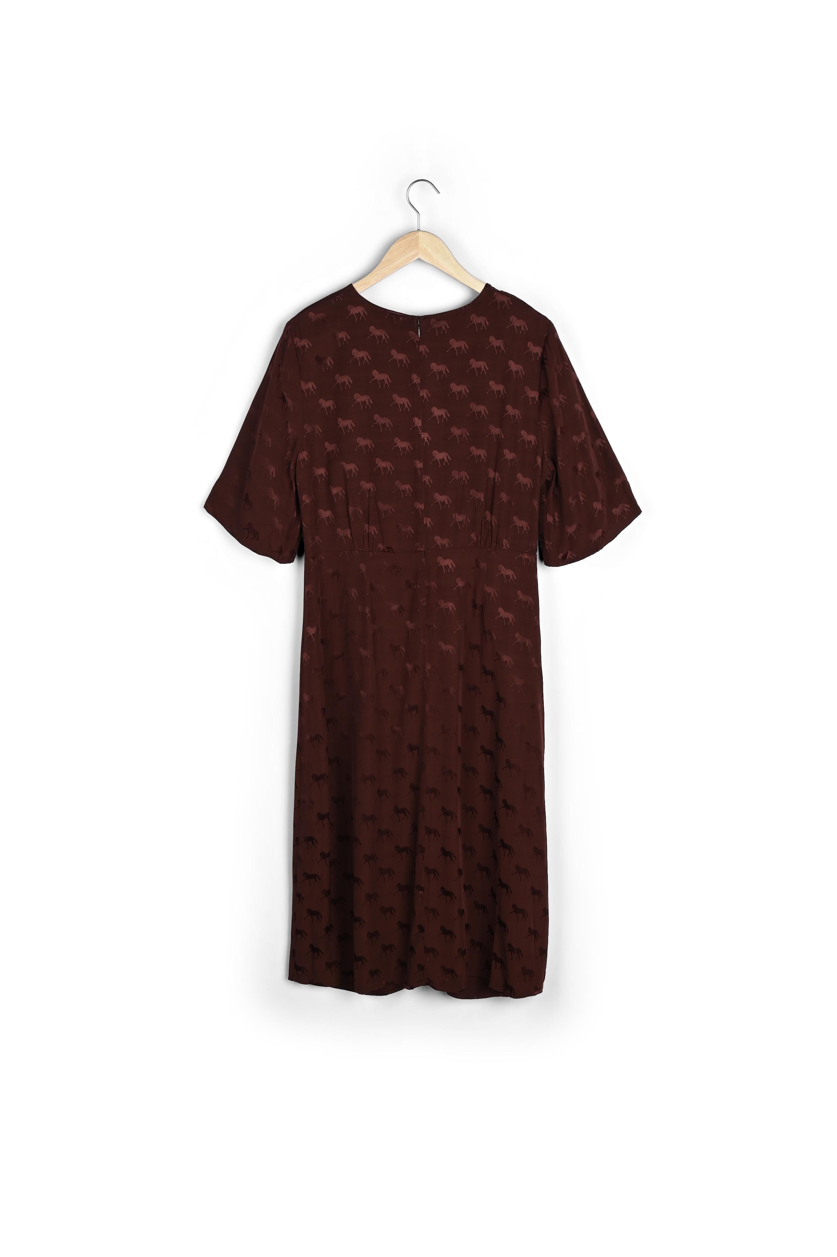 Robe imprimée Ilava Faume - seconde main