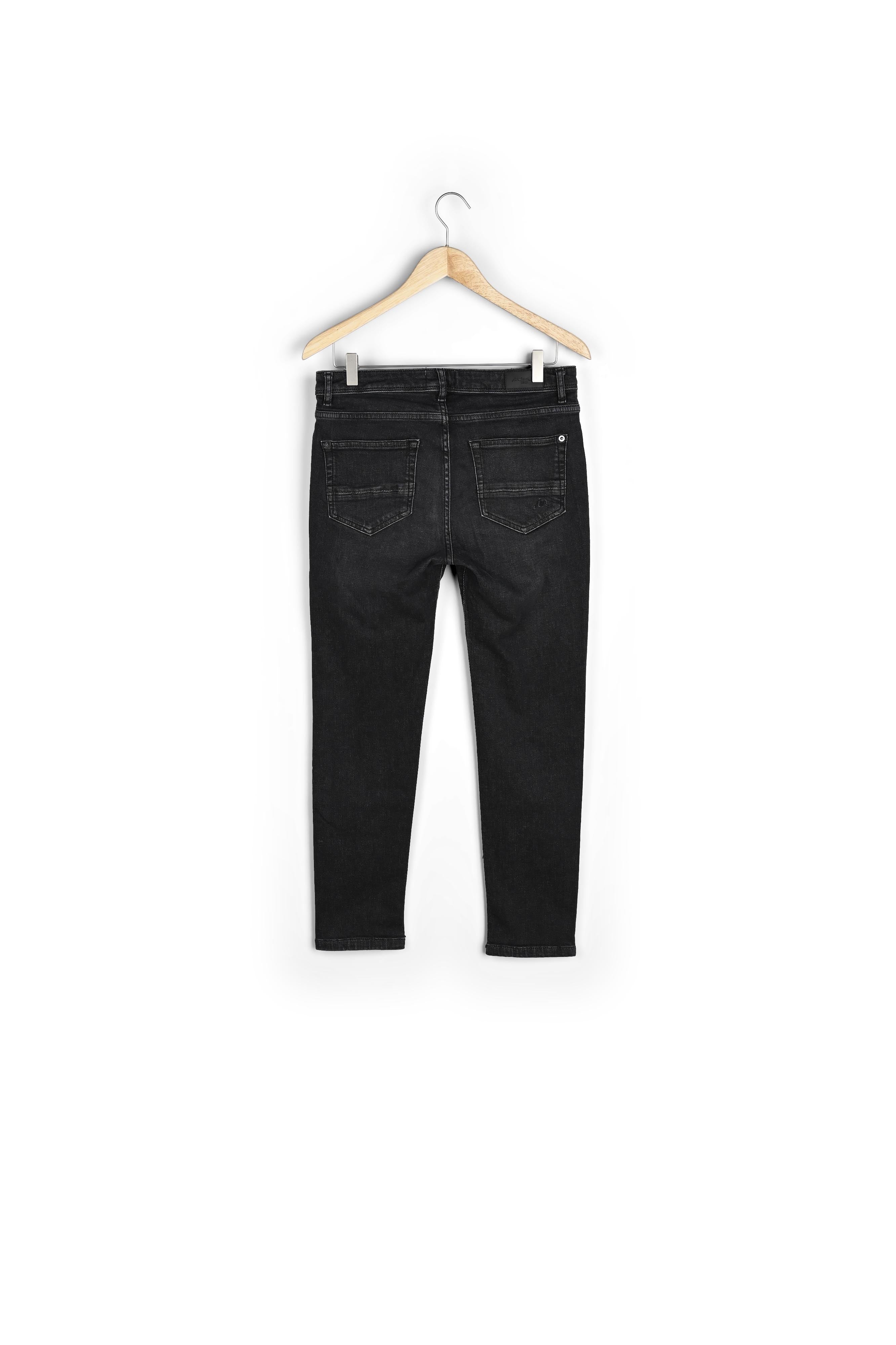 L'Iconique slim stylised black Sultan Faume - seconde main