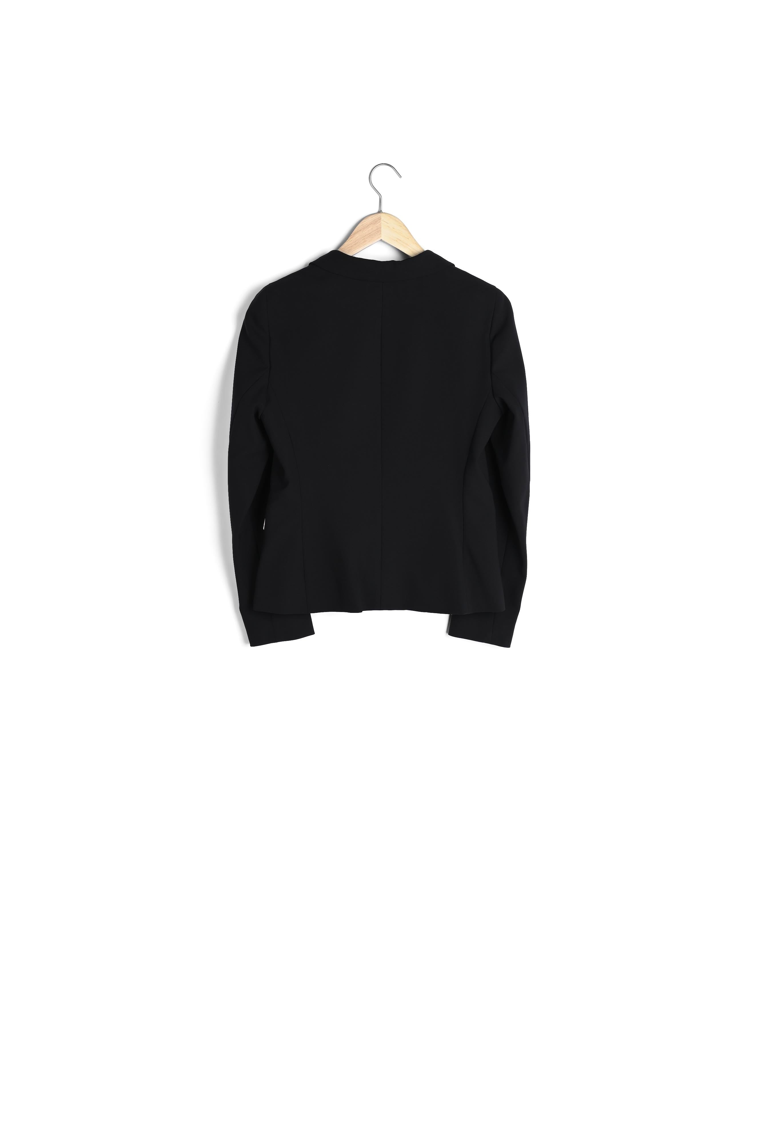 Veste noire tailleur microfibre Eve Faume - seconde main