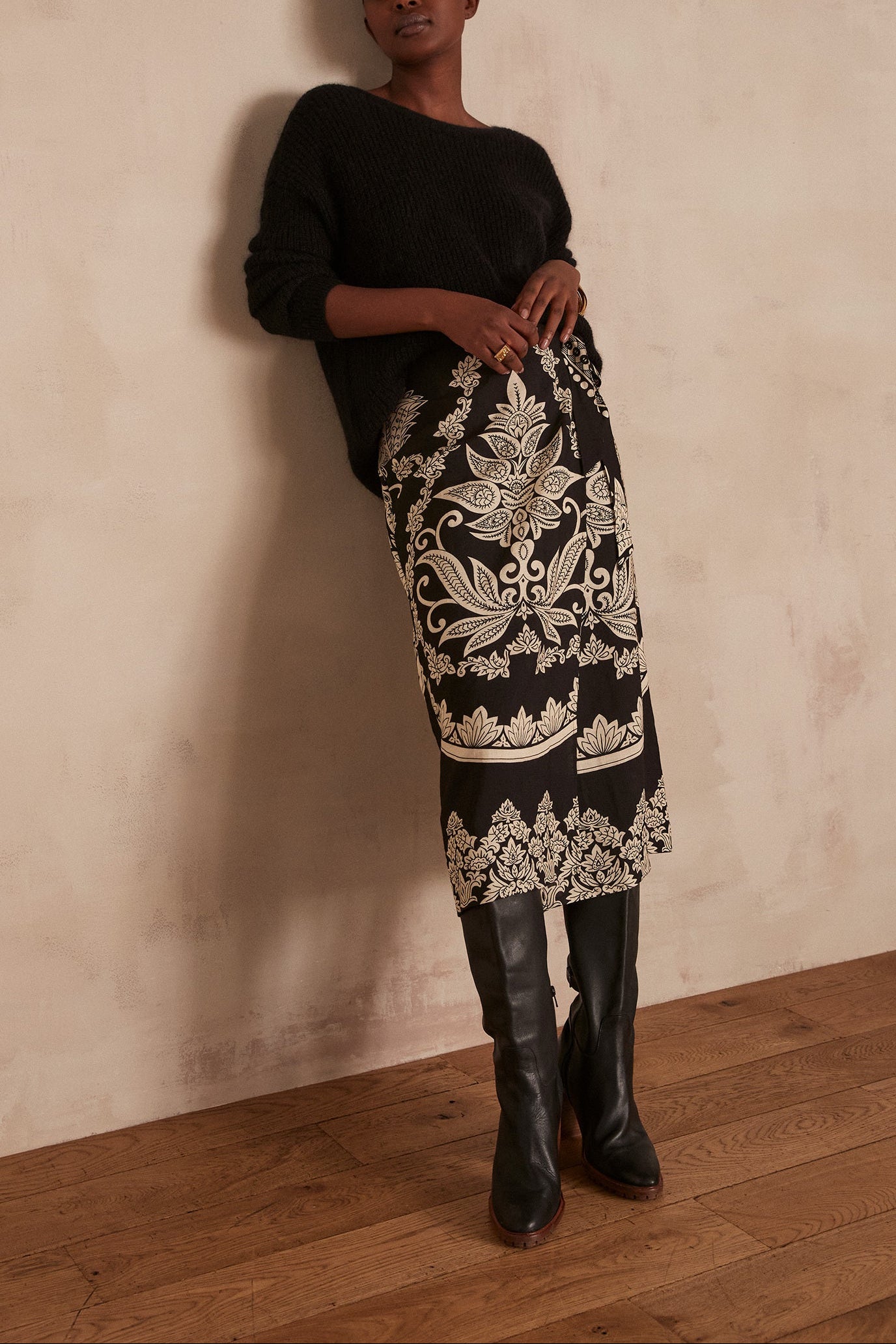 Jupe midi Balia Faume - seconde main