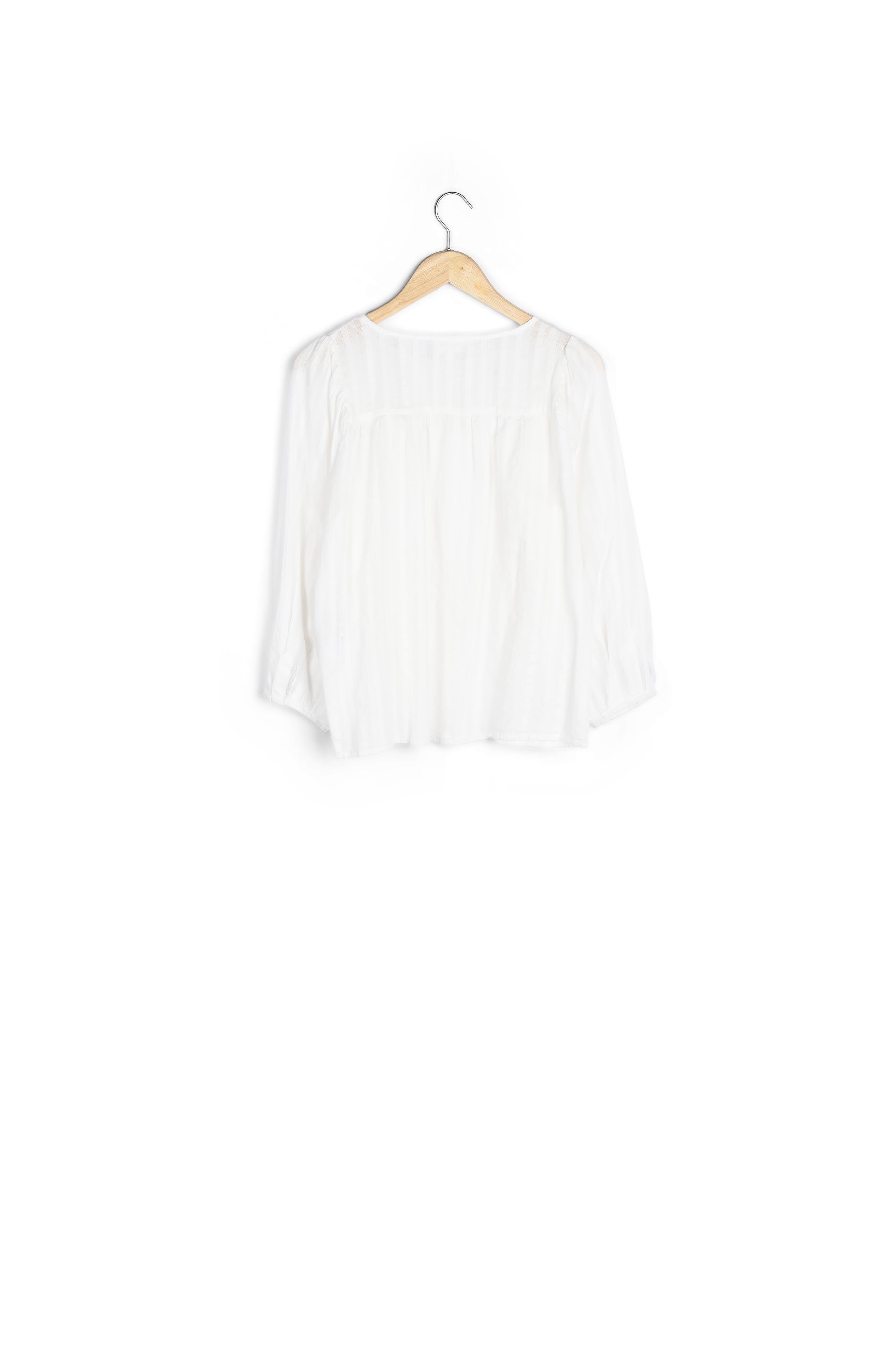 Blouse brodée Jania Faume - seconde main