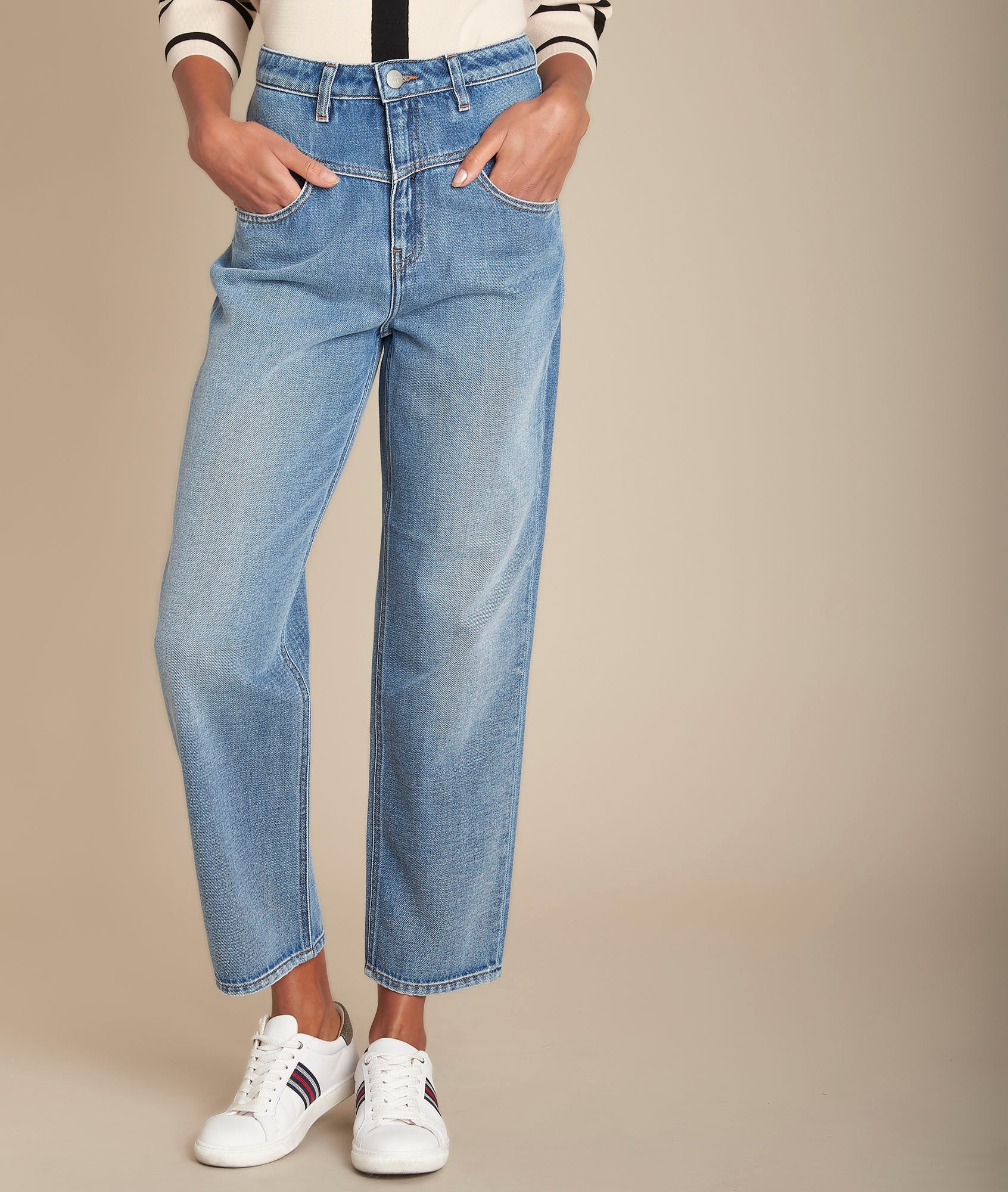 Le Vintage straight jean Steven Faume - seconde main